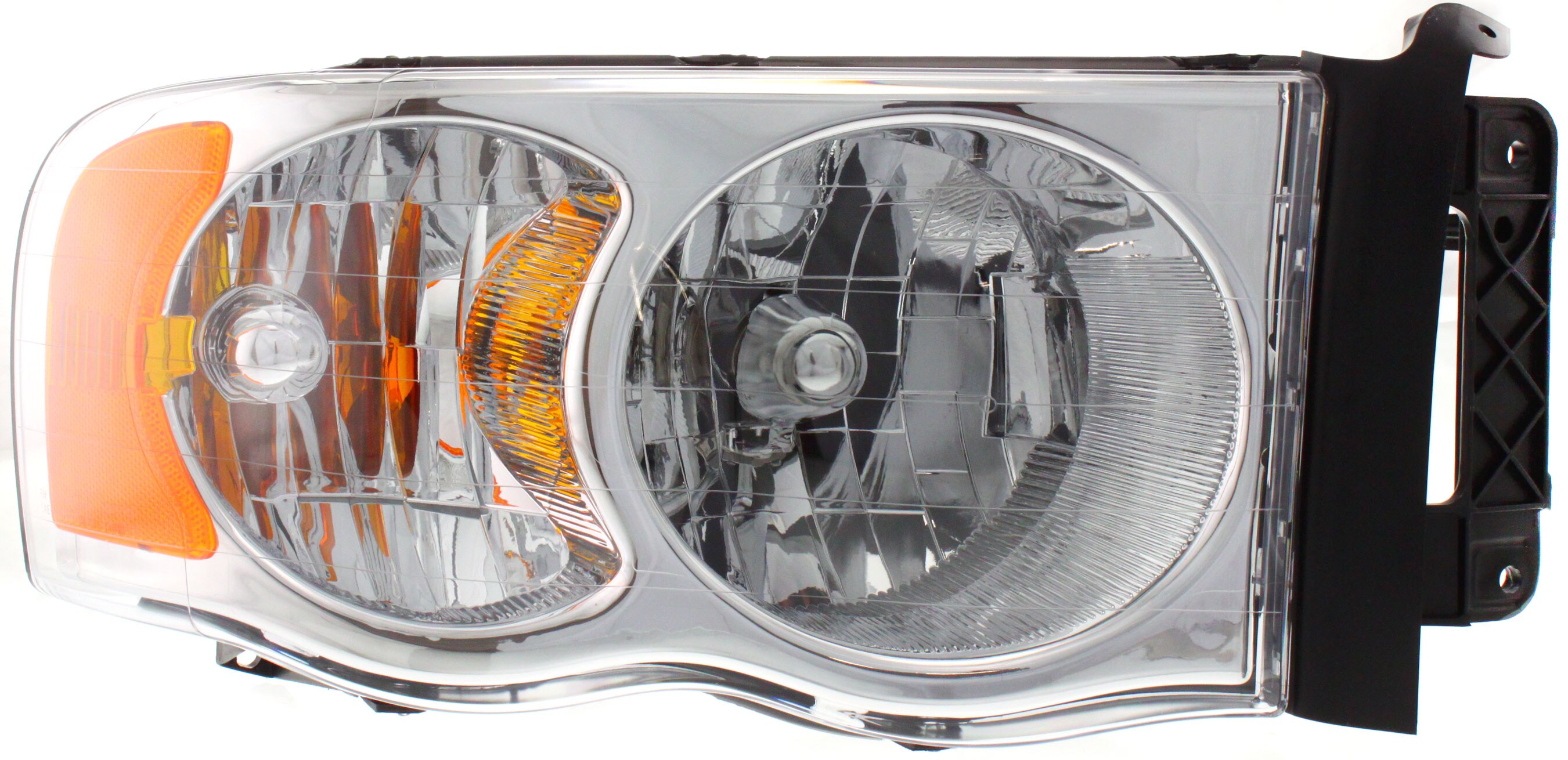 Garage-Pro JCWD100129GP Headlight Compatible with Dodge Full Size P/u 2002-2005 Rh Assembly Halogen with Bulb and Wiring Harness For Side Marker Lamp