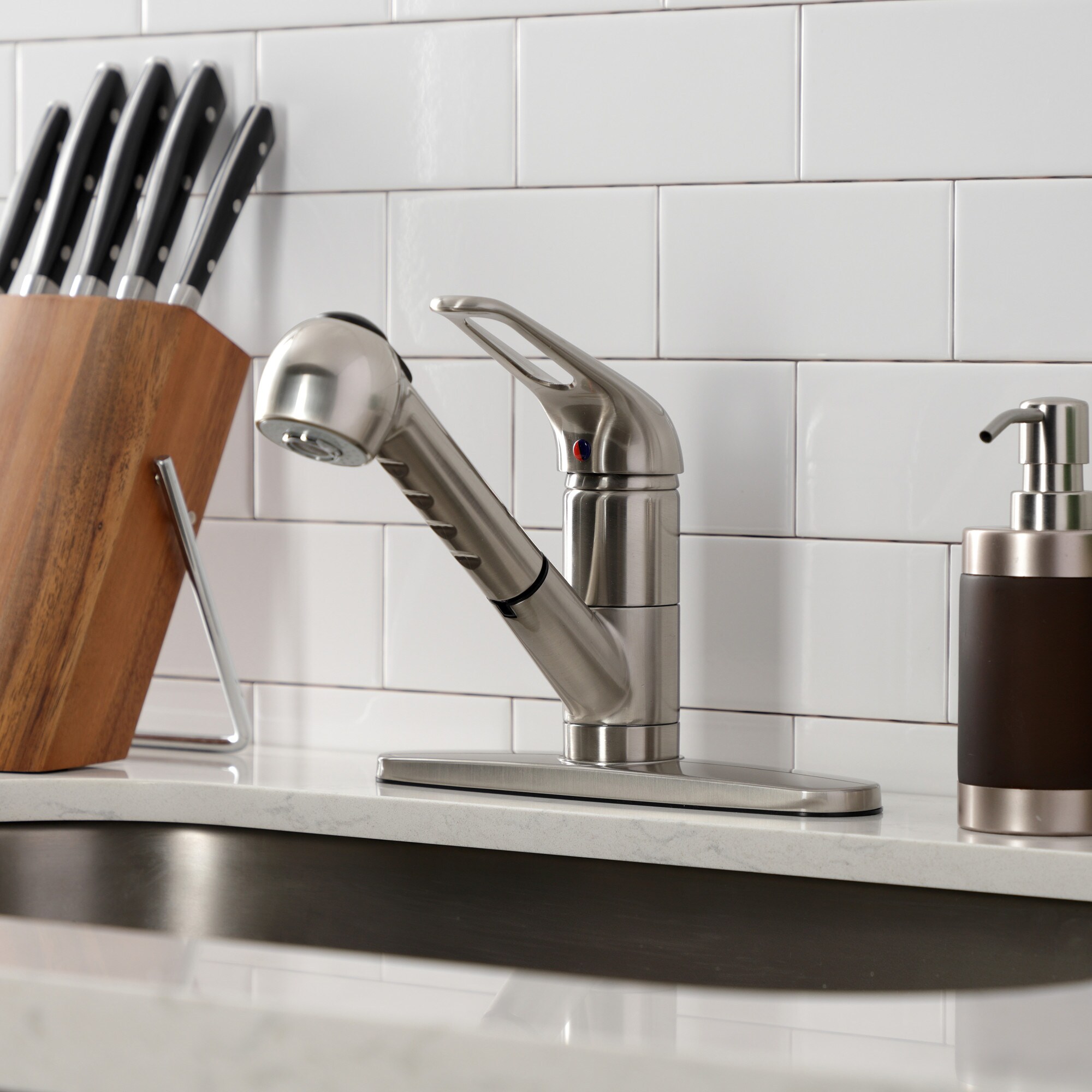 Elements of Design ES888SN Kitchen-Faucets - View #5