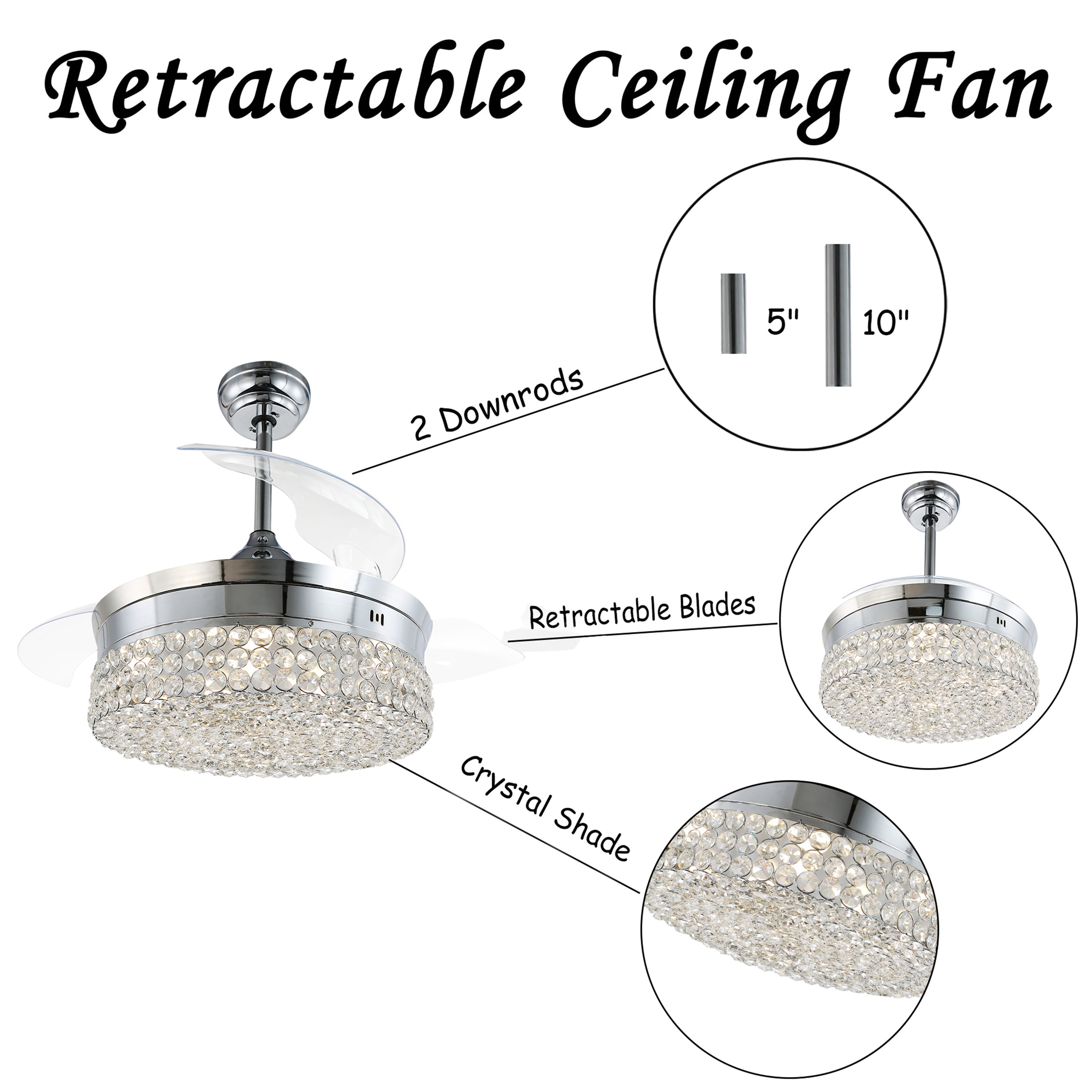 Oaks Decor BD4202-C Ceiling-Fans - View #4
