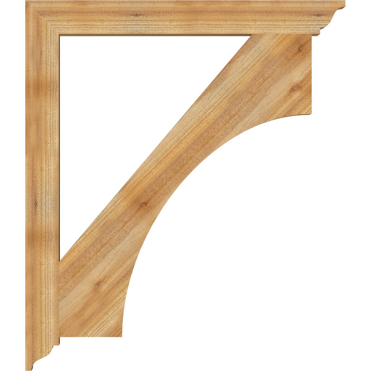 Ekena Millwork BKT04X38X44WTL01RWR Exterior-Brackets-Braces - View #3