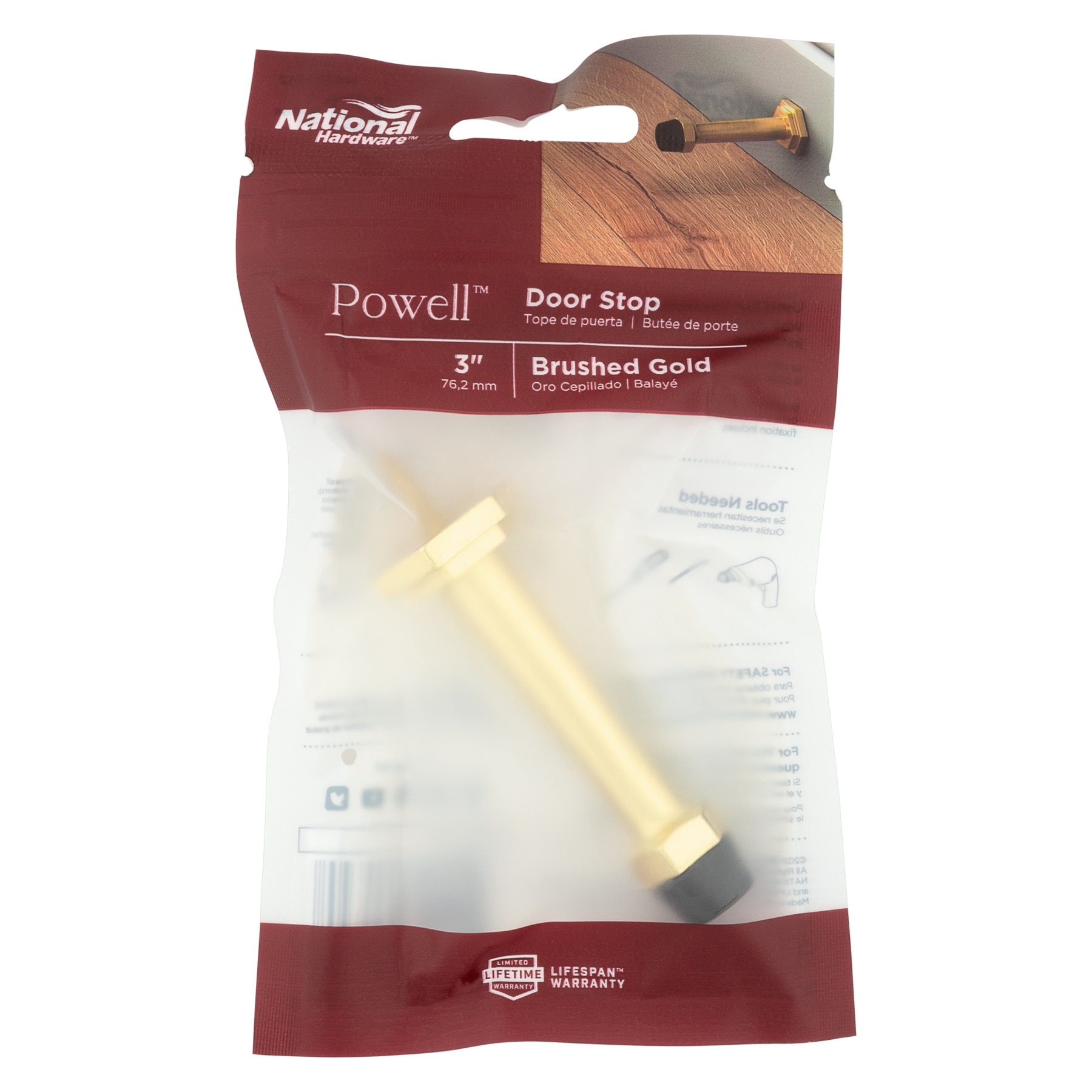 National Hardware N830-532 Door-Bumpers-Stops2 - View #6