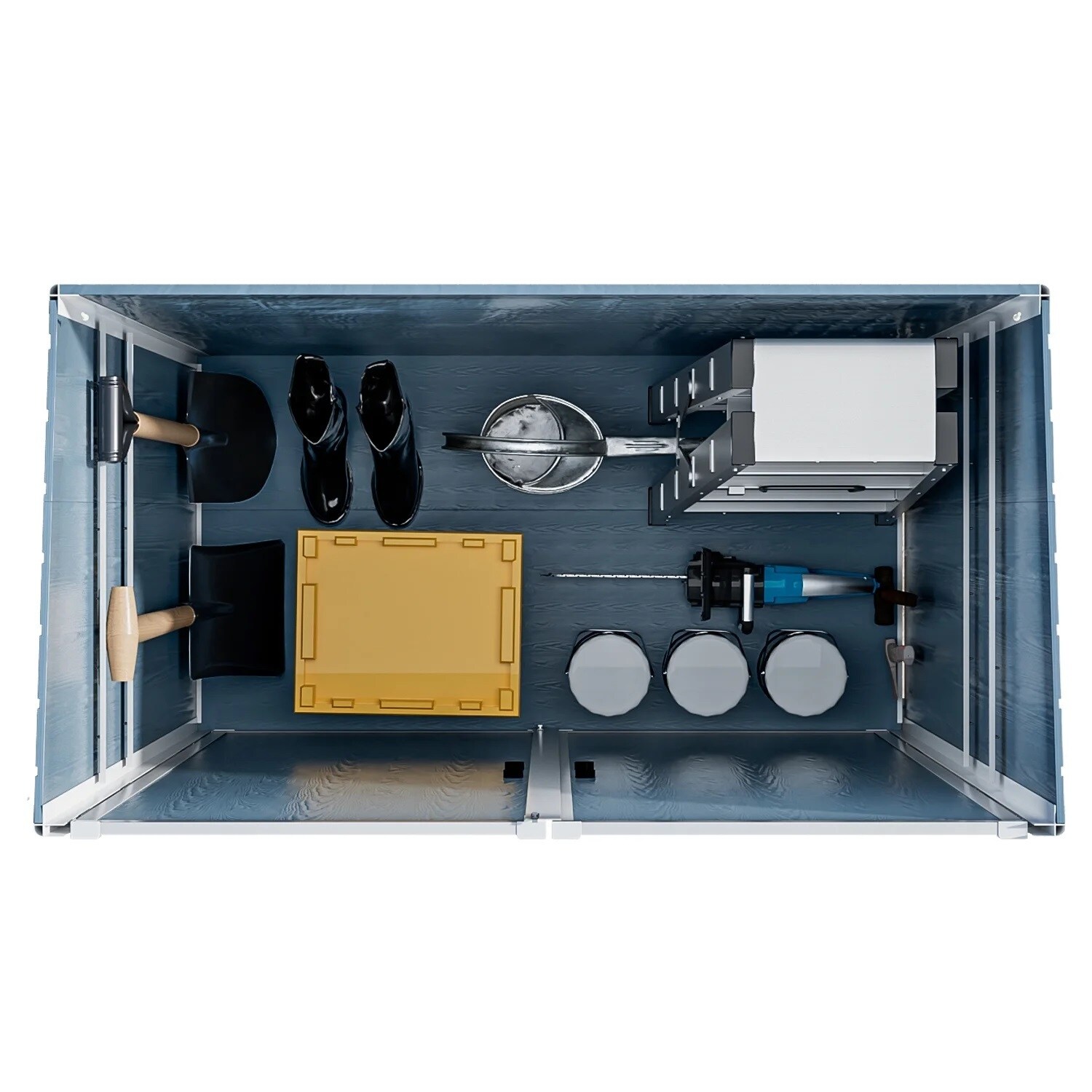 Streamdale Furniture W540S00033 Metal-Storage-Buildings-Sheds - View #5