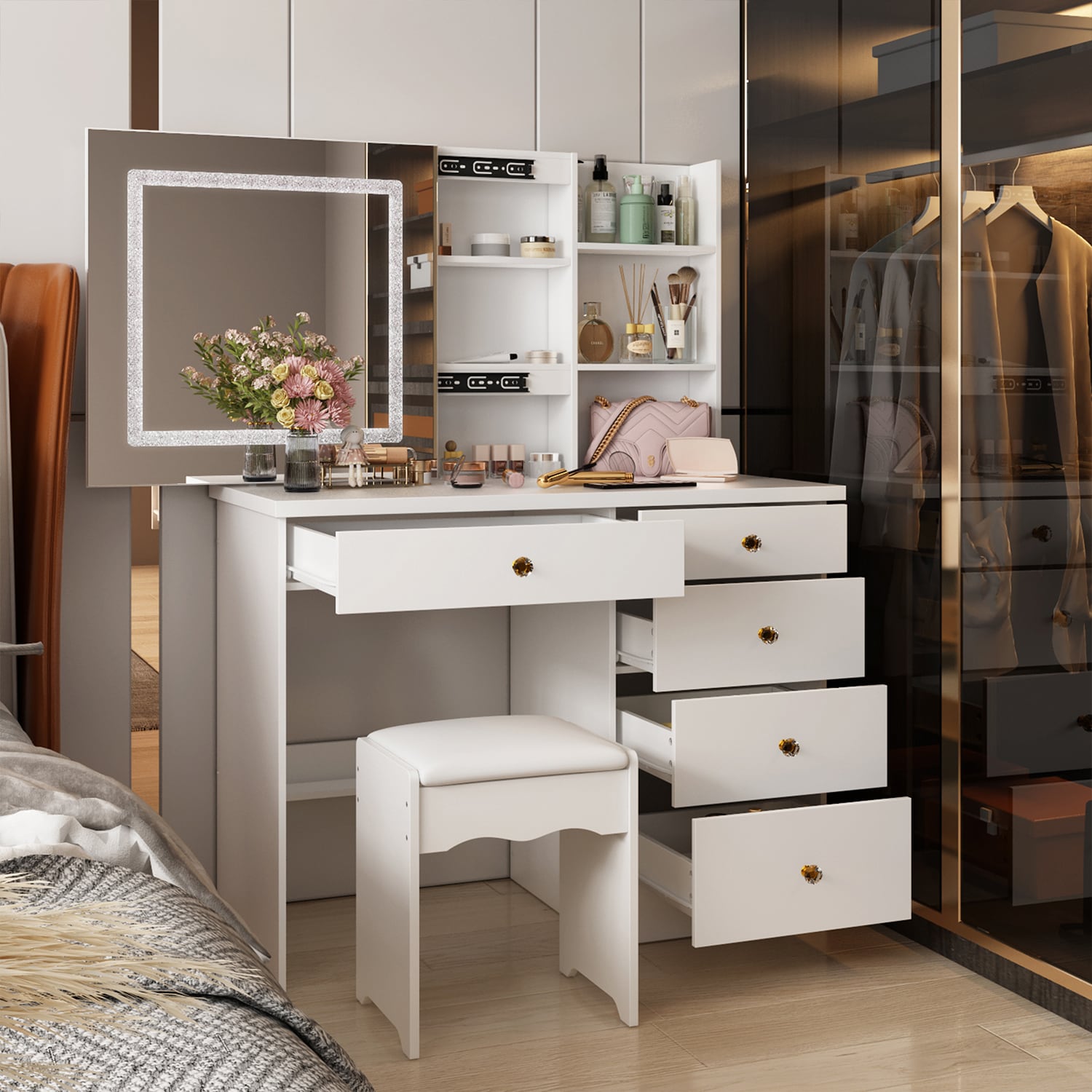 FUFU&GAGA KF210254-01 Bedroom-Vanities - View #4