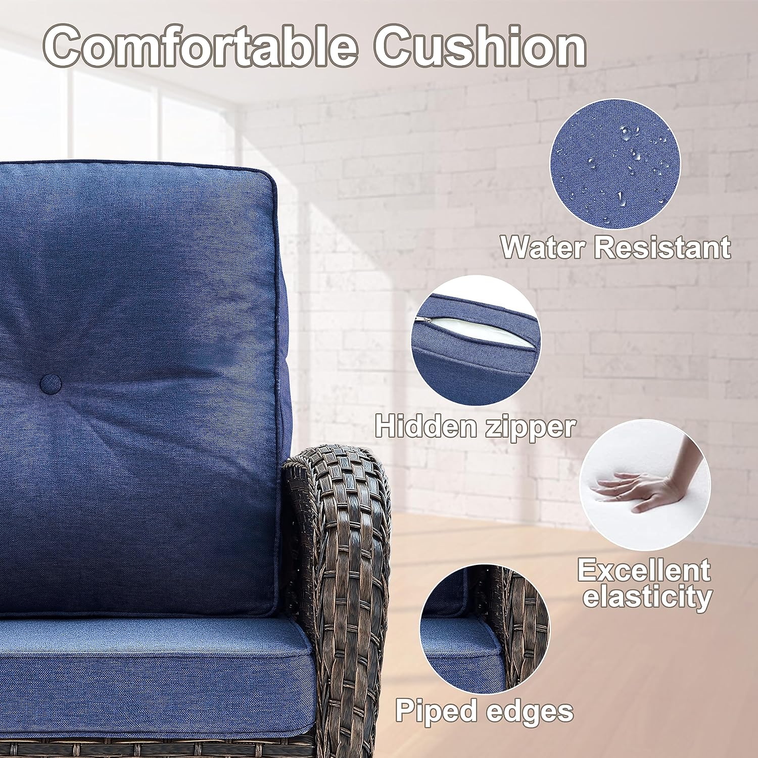 CESICIA SZ-LS-F23 Patio-Chairs - View #4