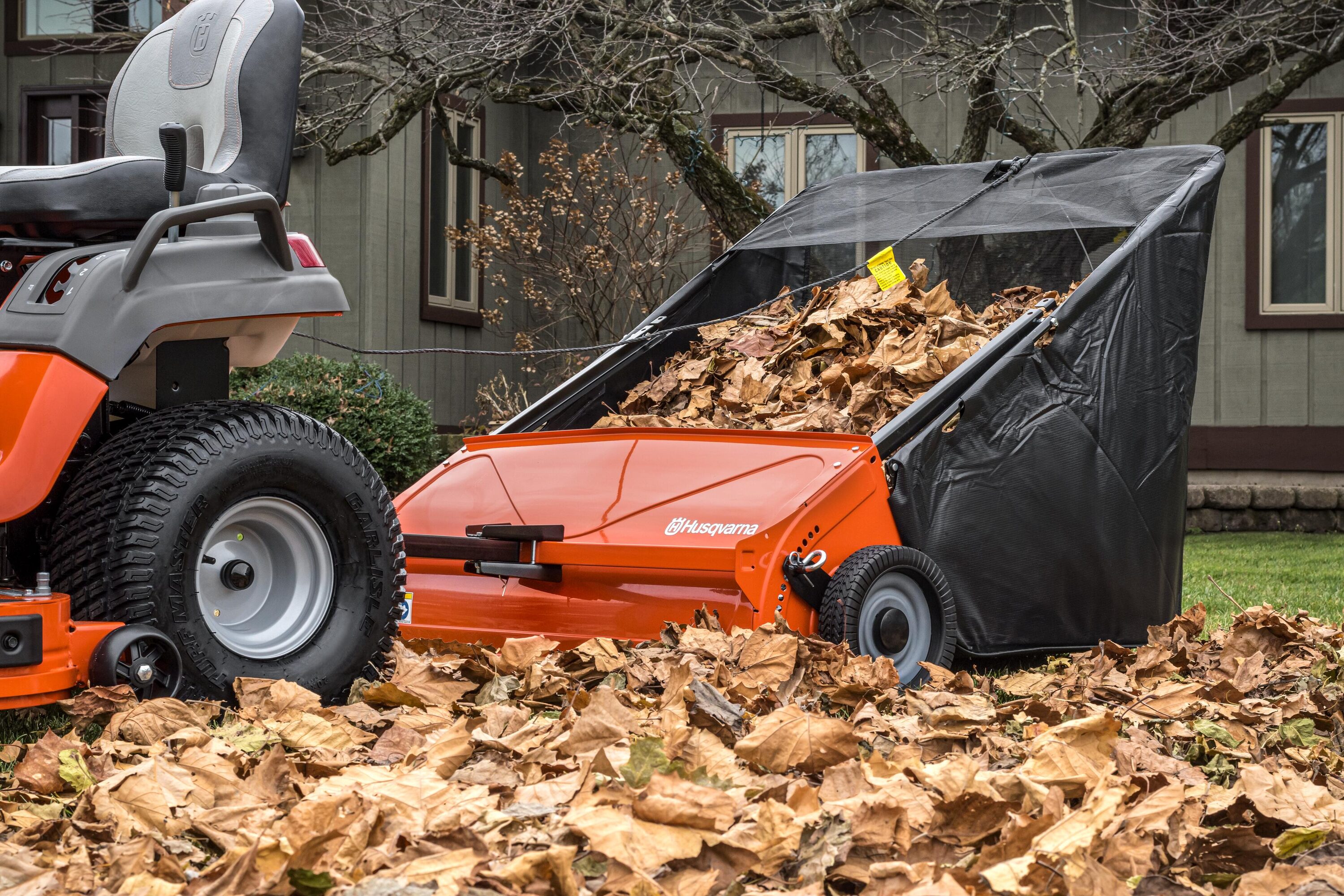 Husqvarna Hus 42in Lawn Sweeper in the Lawn Sweepers department at