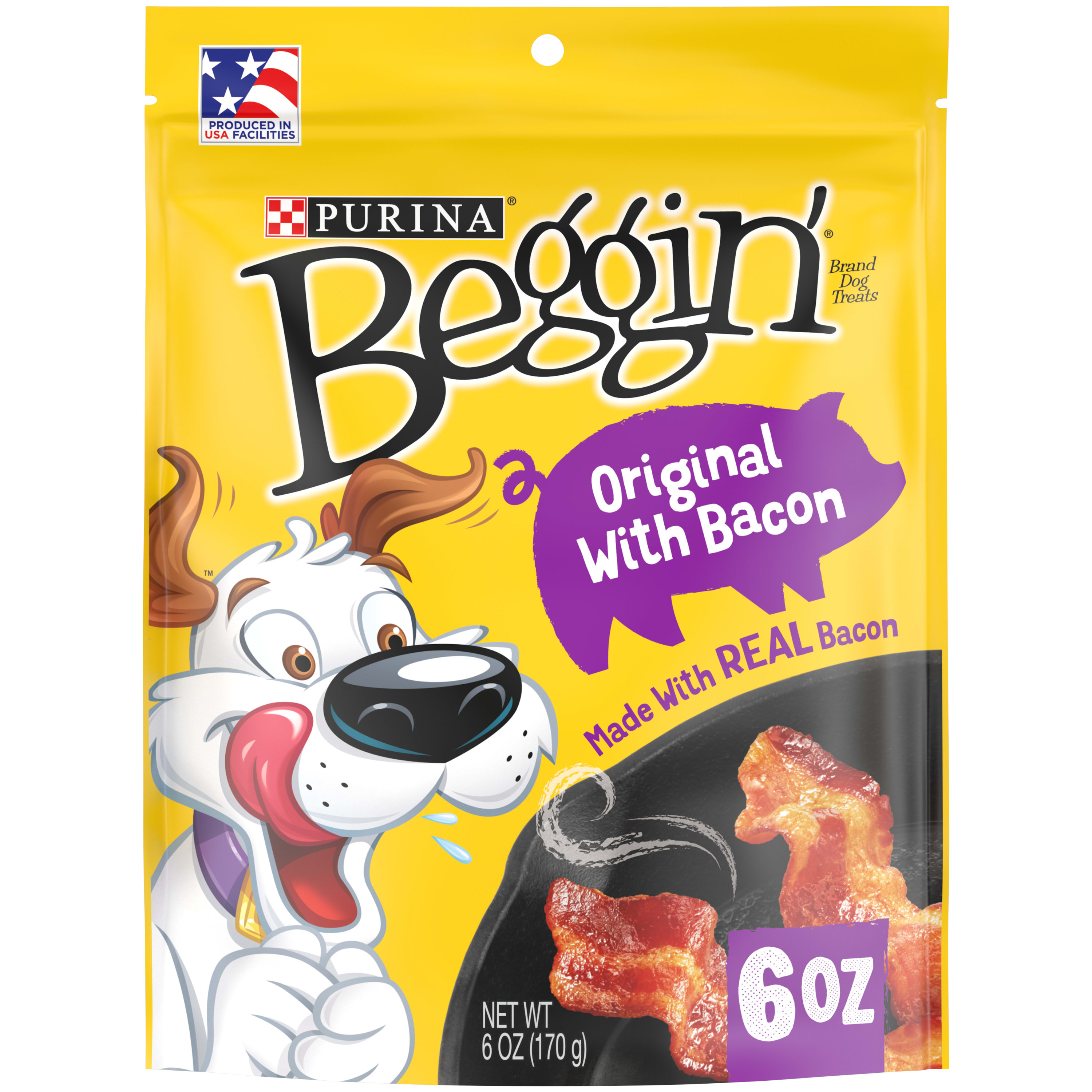 Nestle Purina 03810015852 Crunchy treats for Dog bacon Flavor 1 Ounce(s)