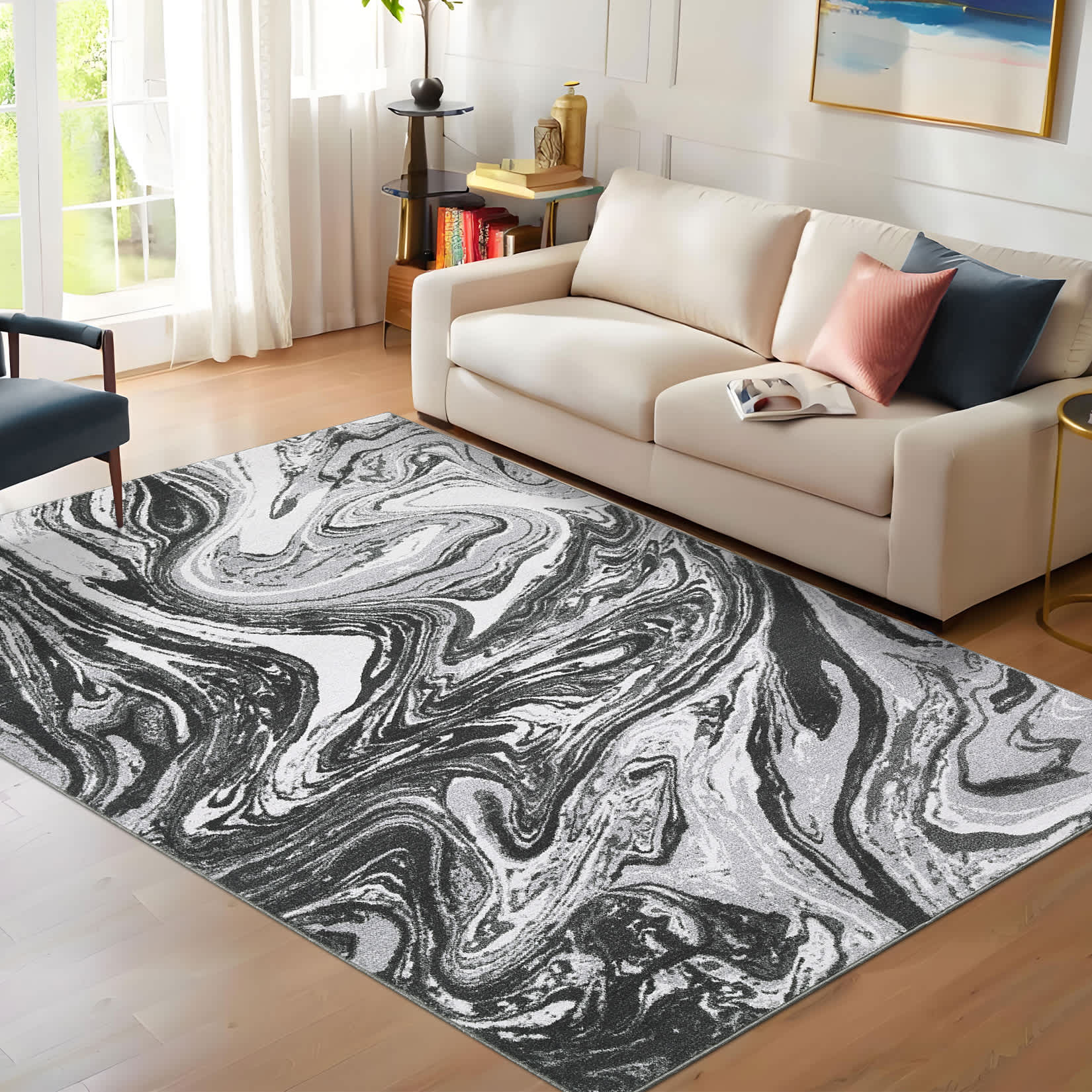 Qeetex SUNNY-PHK-33TA93LW rugs - View #3