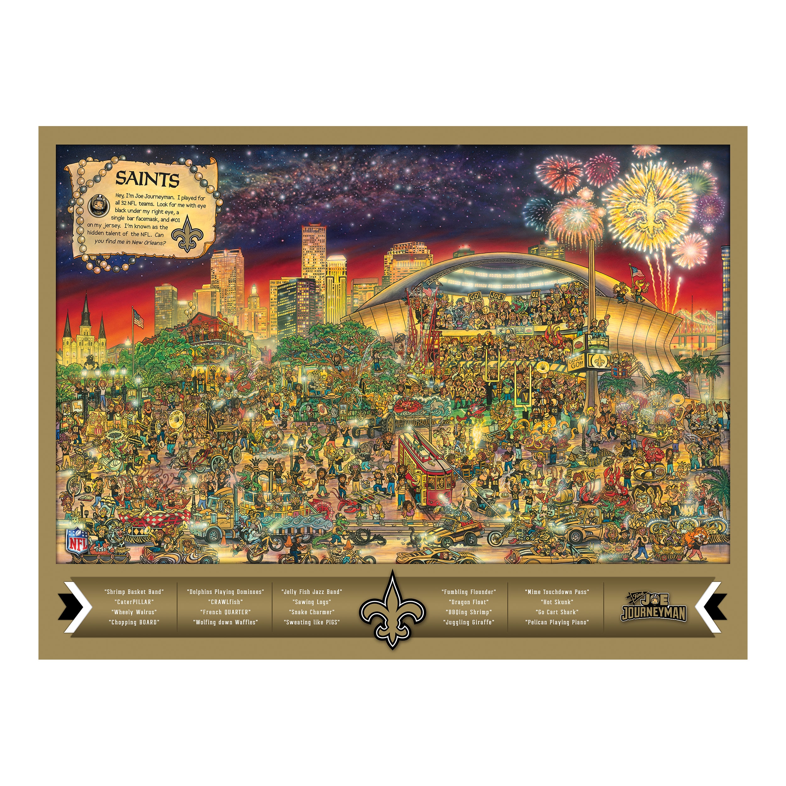 New Orleans Saints Pro Shop Gift Card ($10 - $500)