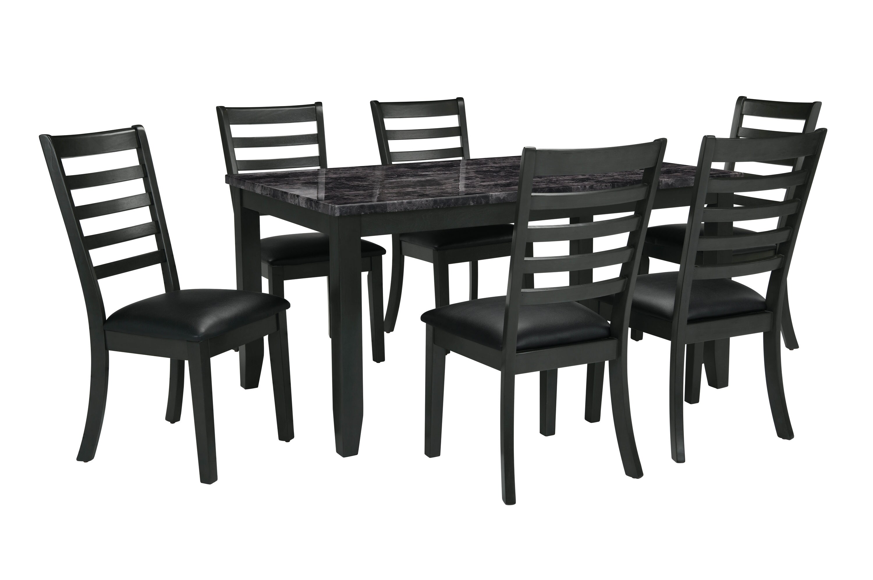 canaan 7 piece dining set