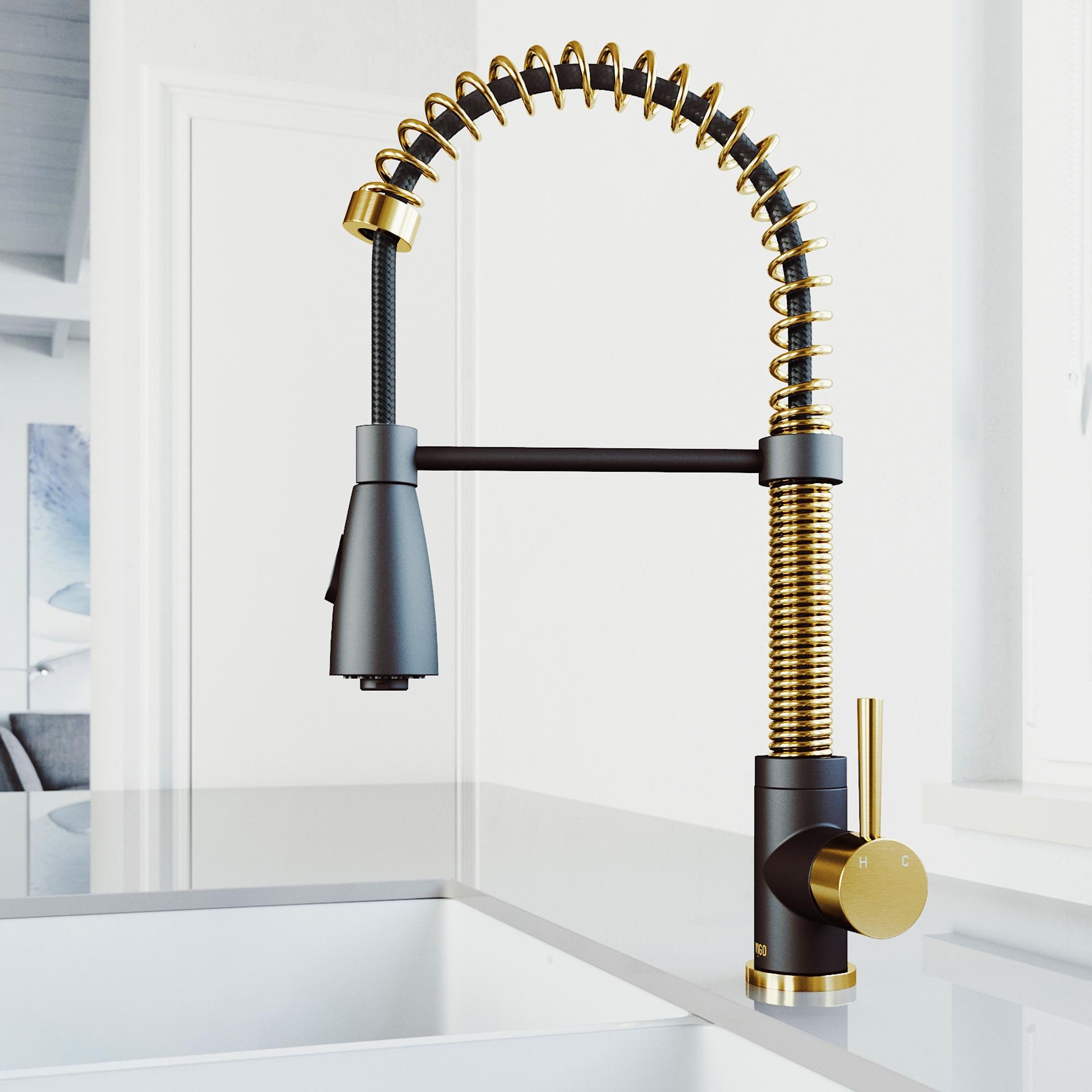 VIGO VG02003MGMB Kitchen-Faucets - View #2