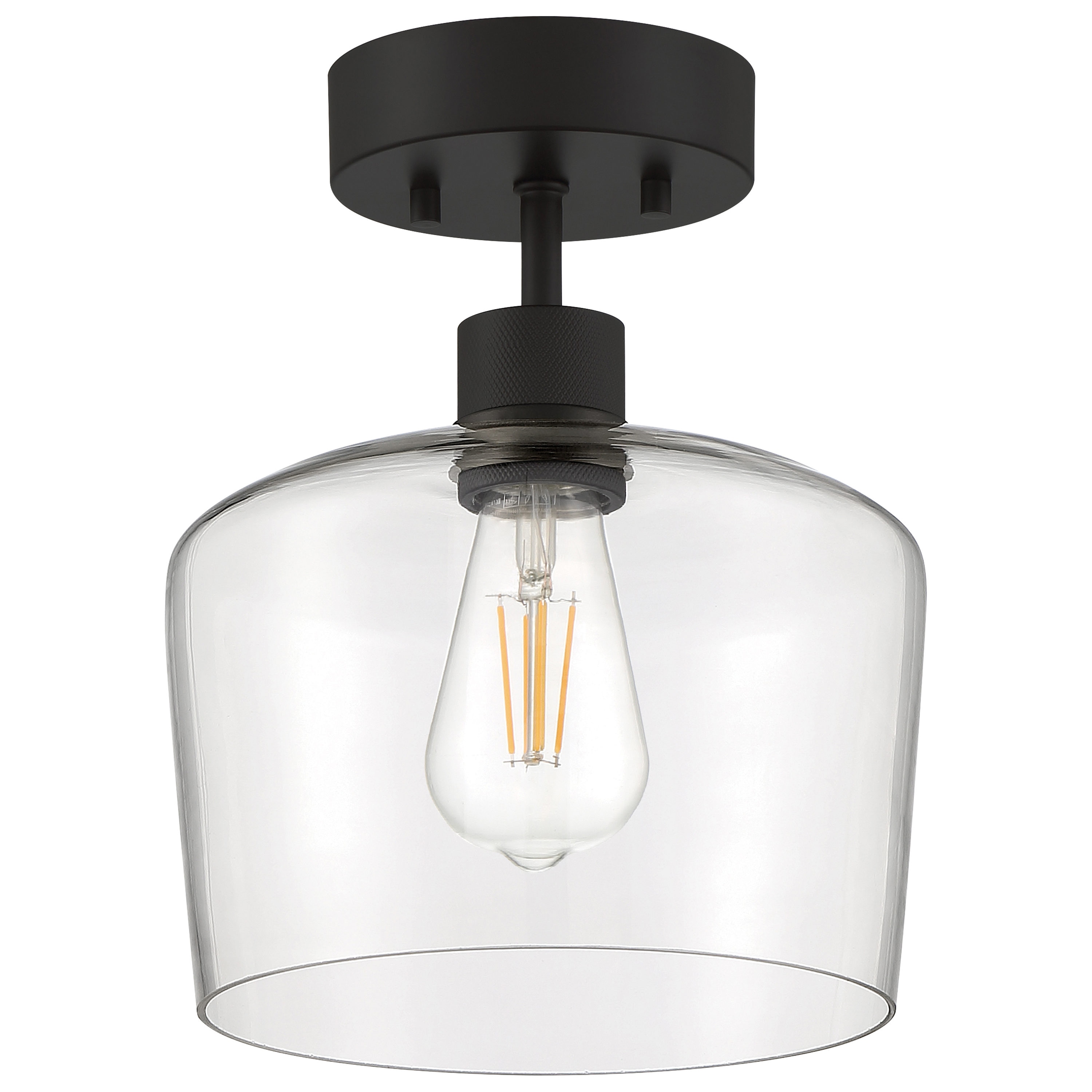 Access Lighting 63147LEDDLP-MBL/CLR flushmounts - View #4