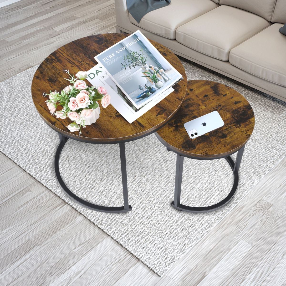 JASMODER FNTABLCOFE2IN1WOOD Coffee-Tables - View #7