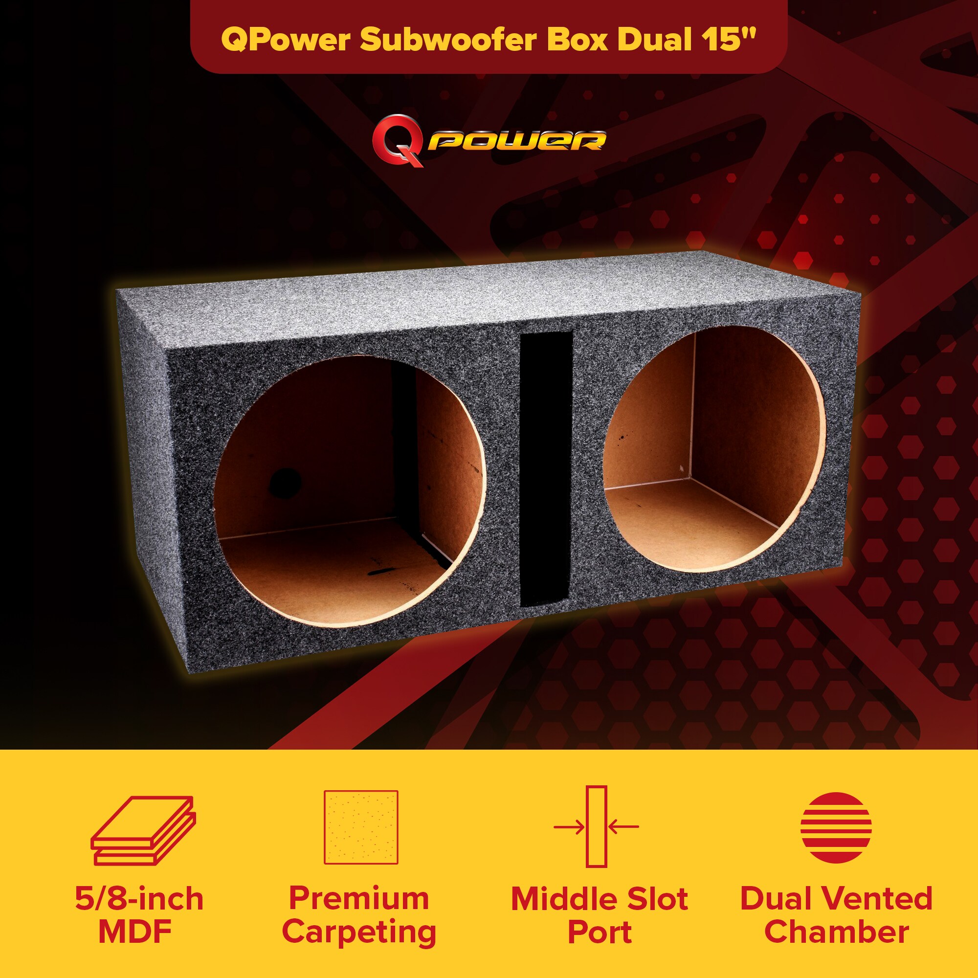 Q-Power QBASS15 Portable-Speakers - View #2