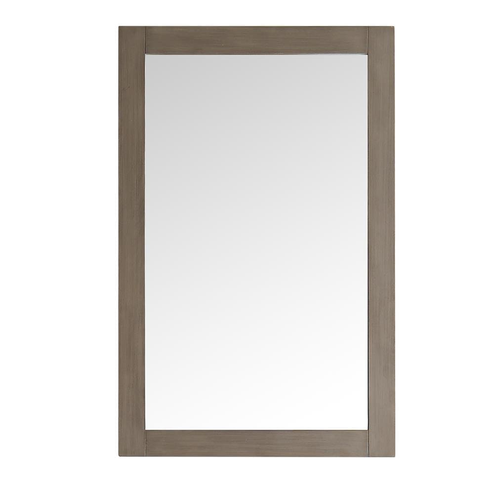 Fresca FMR2301SA Greenwich 20-Inches x 30-Inches Framed Rectangle Bathroom Vanity Mirror ( Antique Silver )