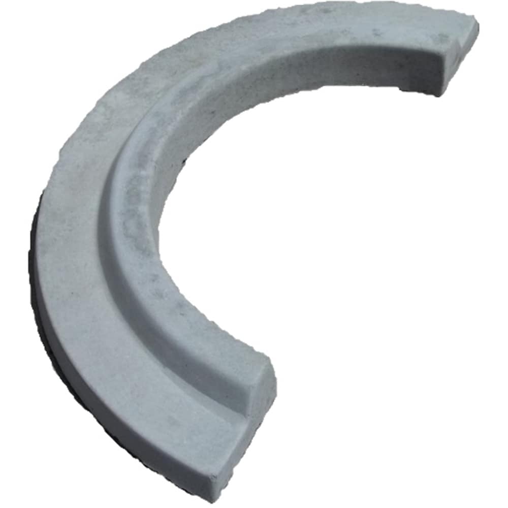 curved scallop edging stone