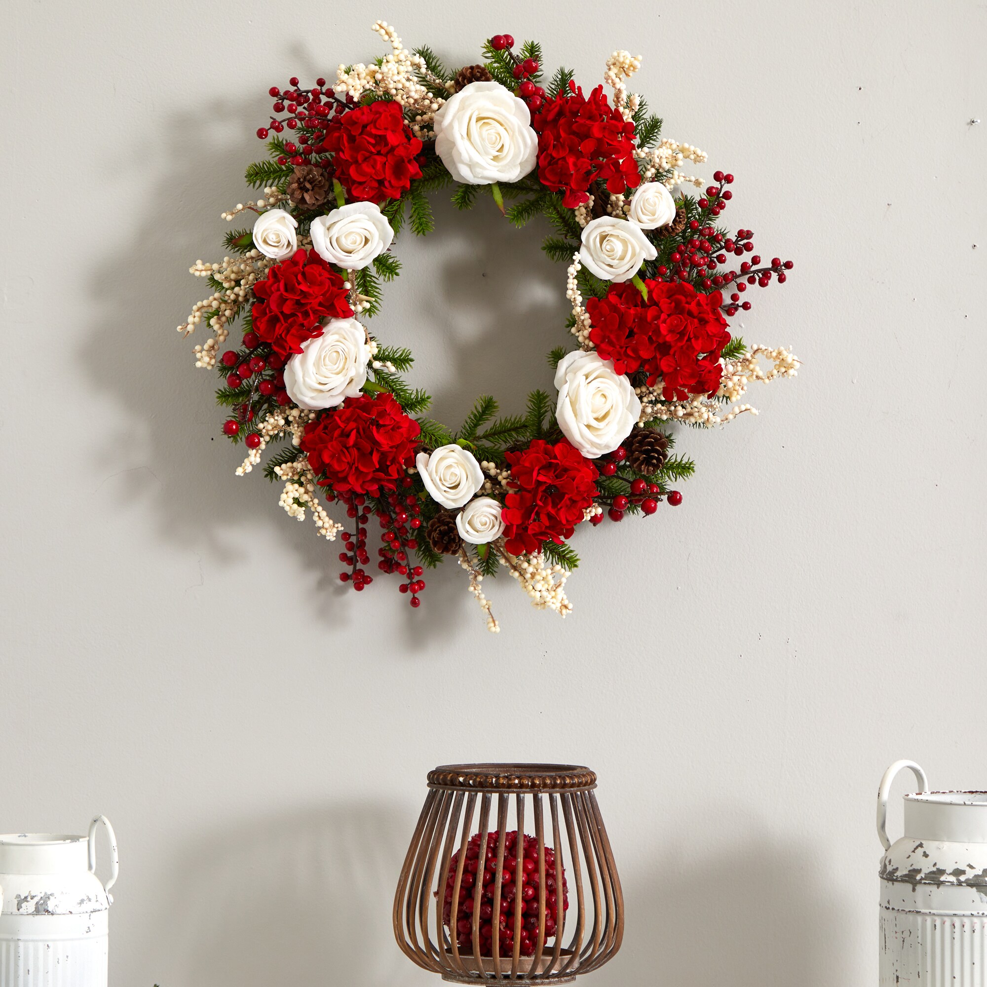 Nearly Natural 4899 Artificial-Christmas-Wreaths - View #5