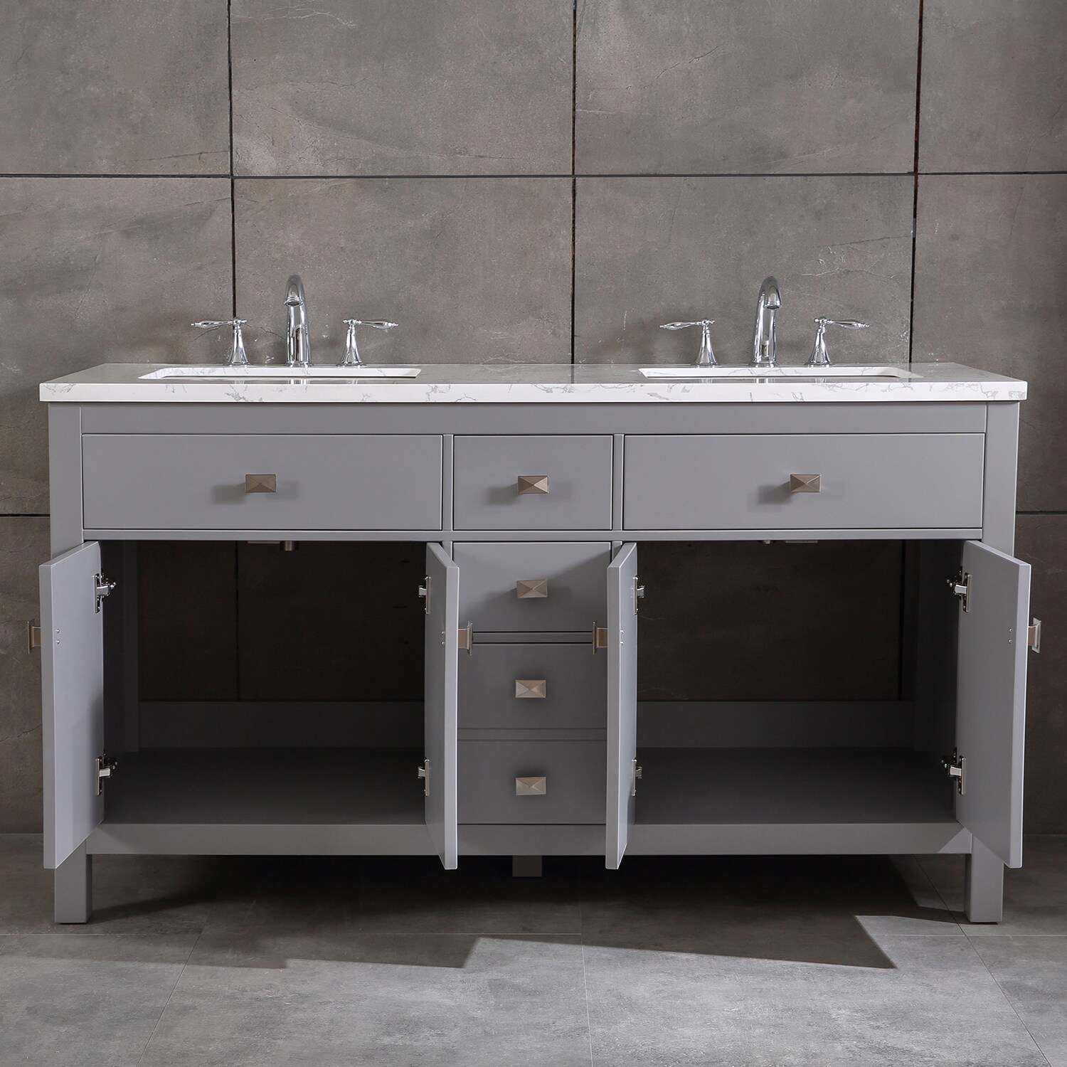 Eviva TVN515-60GR Bath-Vanity-Combo - View #4