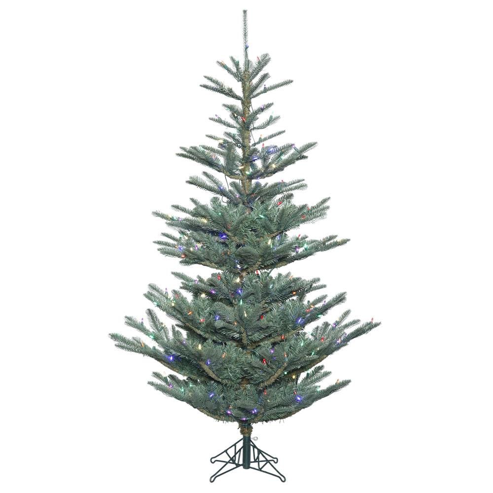 Vickerman G160482LED 9-ft Pre-lit Artificial Christmas Tree with Multicolor LED Lights