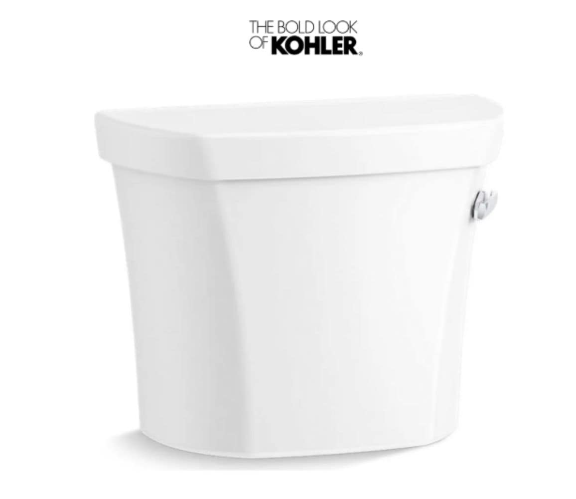 KOHLER Highline White 1 -GPF Single -Flush High Efficiency Toilet Tank #44471-RA-0