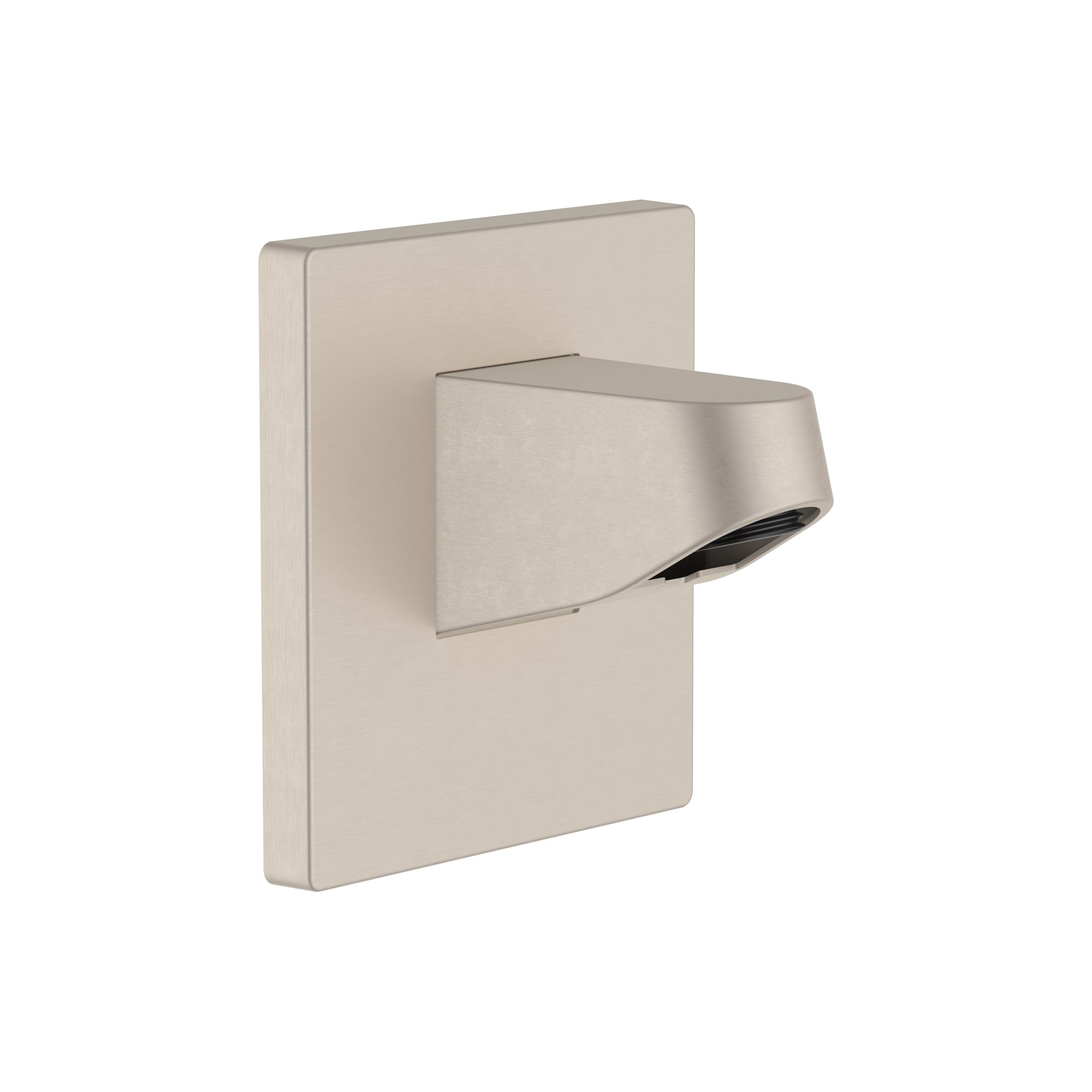 Hansgrohe 24139821 Brushed Nickel 3-in Universal Shower Shower arm 0.8-in -ID