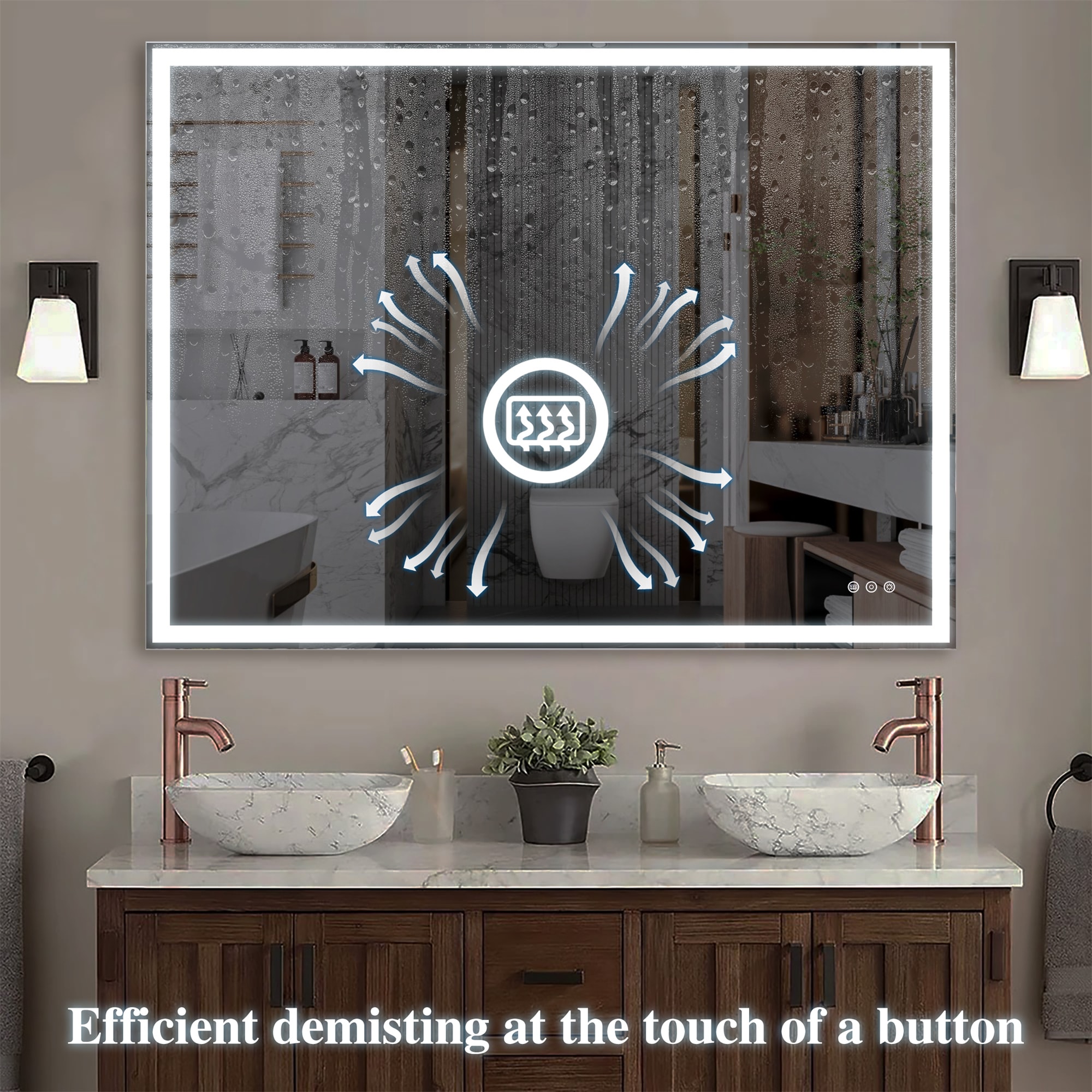BABOOM BOM-2121013-OR Framed-Bath-Mirrors - View #7