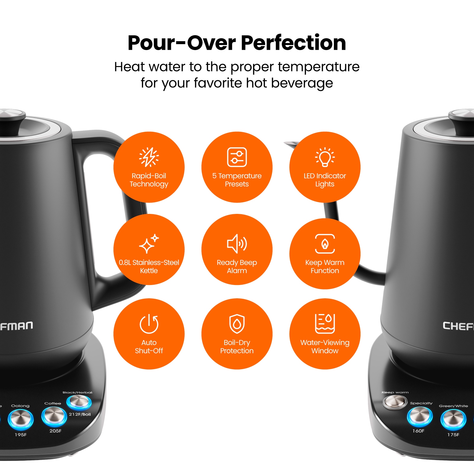 Best kitchen appliance deals: Save on Chefman kettles, a microwave, and  more
