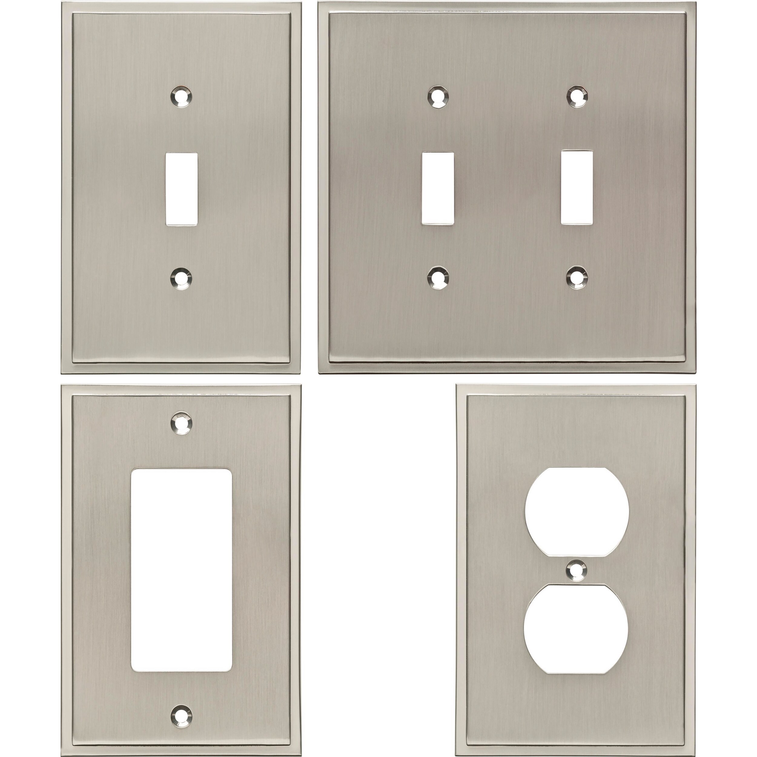allen + roth W35315-SN-C1 Electrical-Wall-Plates - View #4