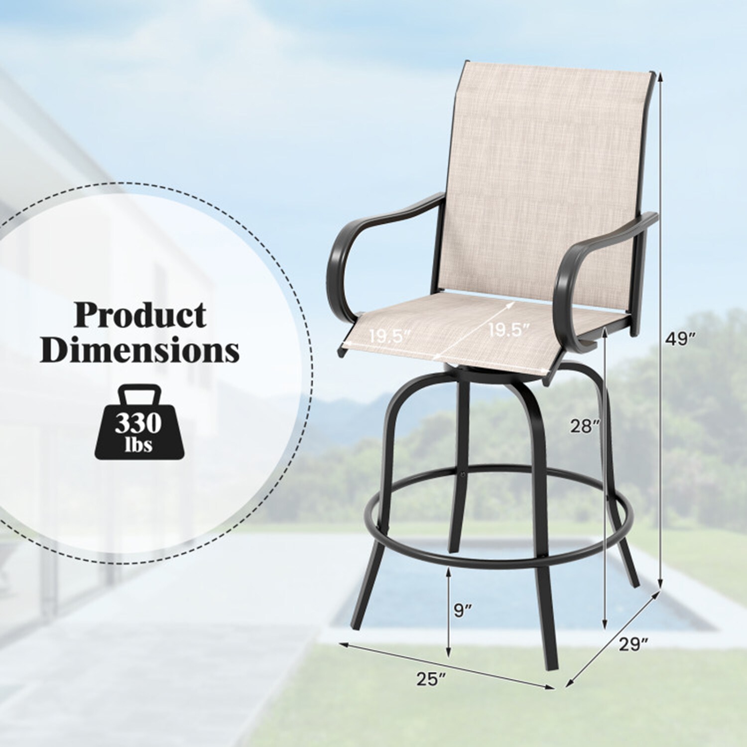Mondawe MO-NP11924GR2 Patio-Chairs - View #9