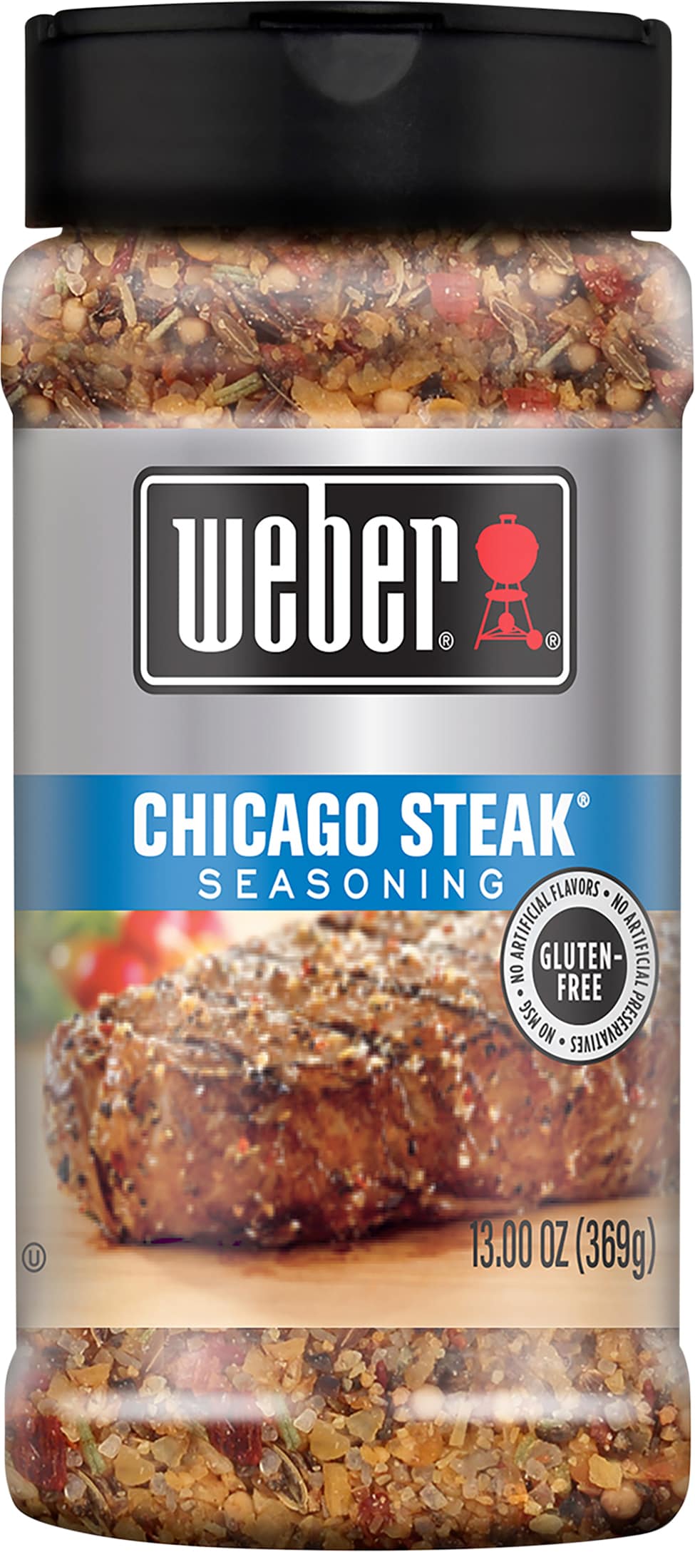 Weber 047600511338 13-oz Chicago steak Rub/Seasoning