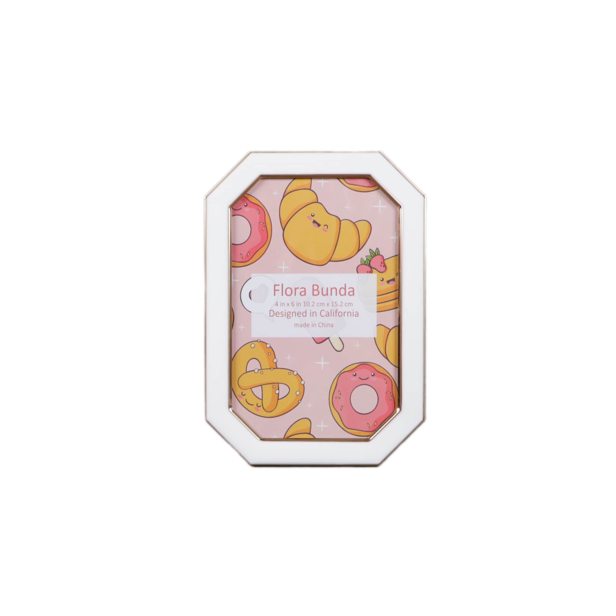  FM236S-WH White Aluminum ( 4-in x 6-in ) Picture frame