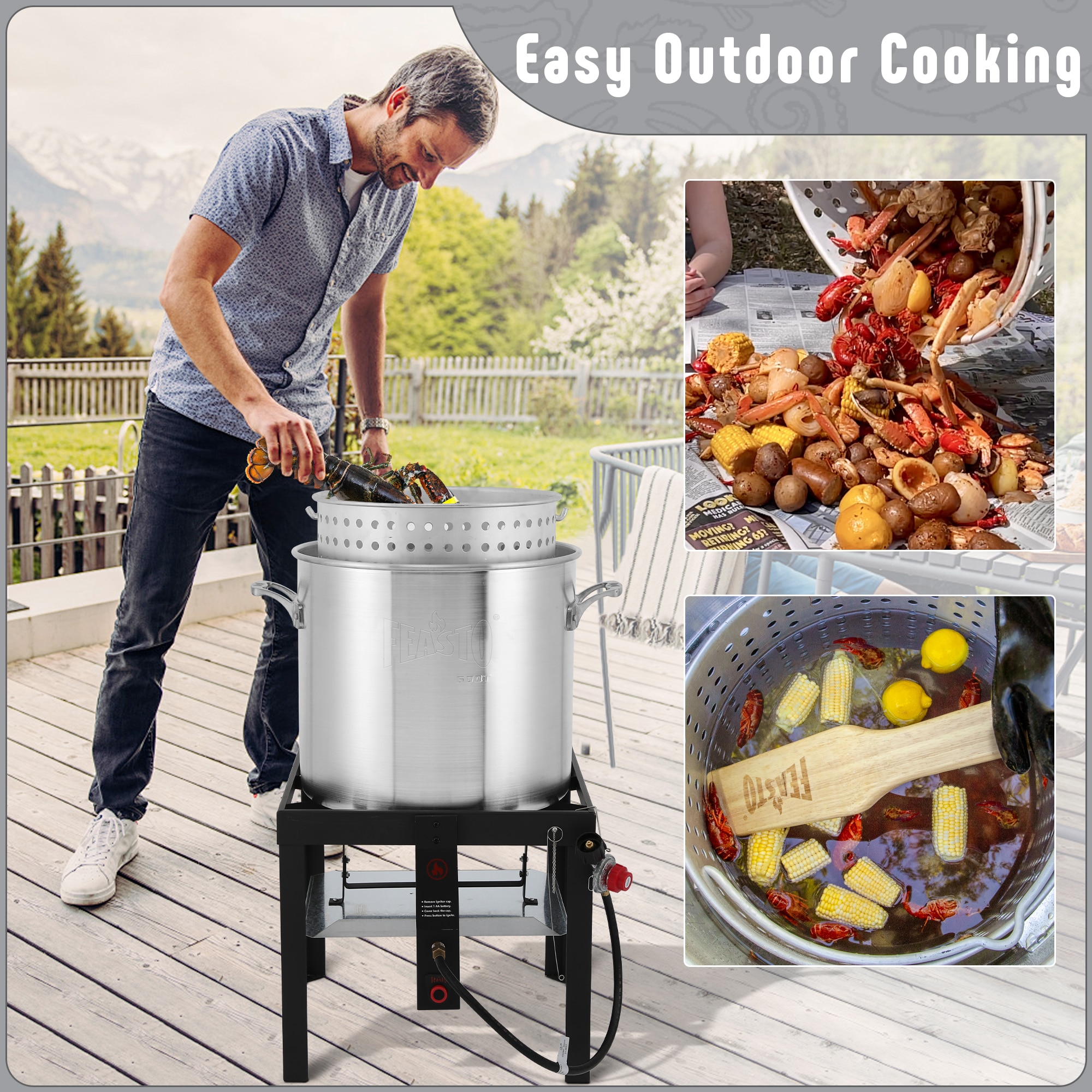 Feasto 11401 Outdoor-Burners-Stoves - View #7