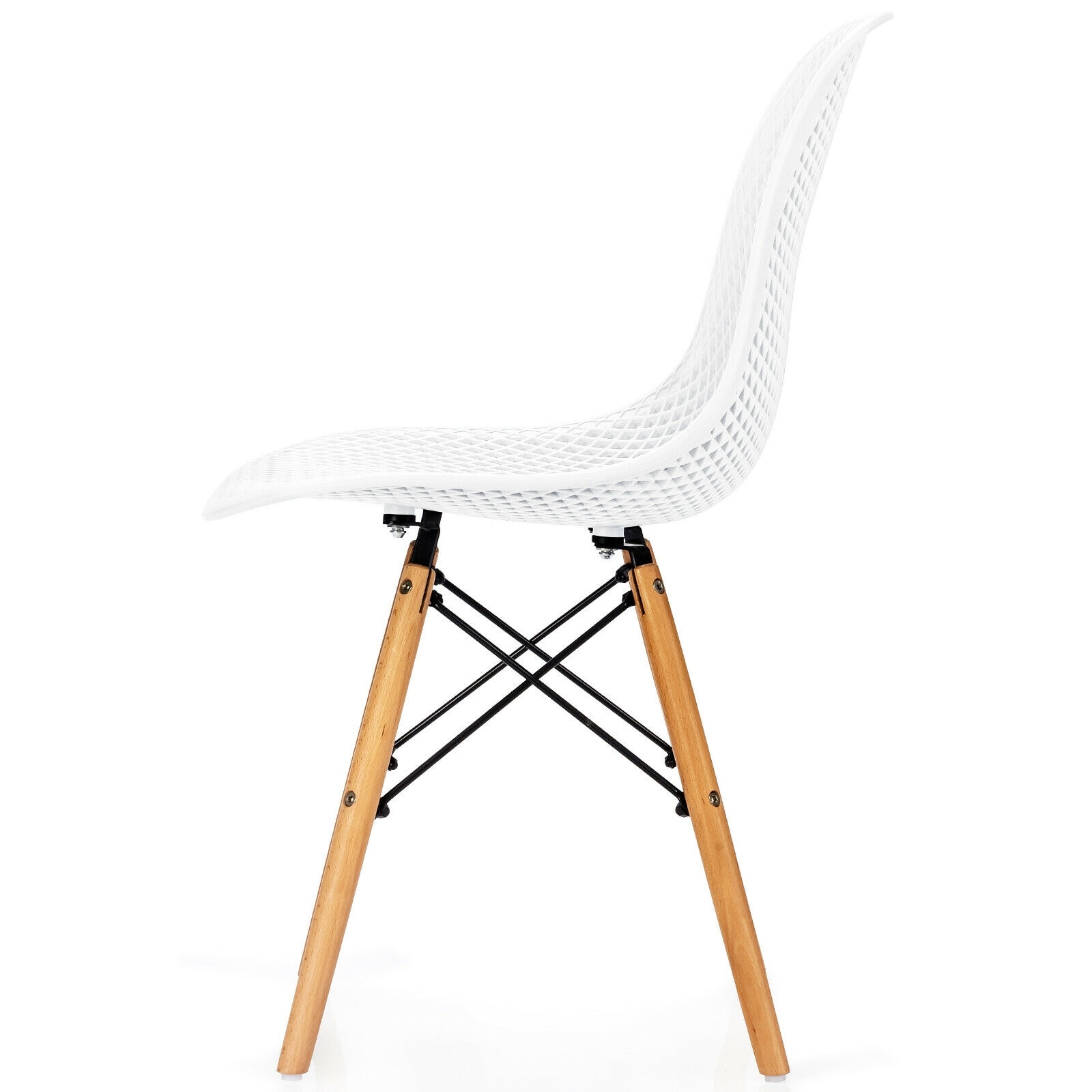 WELLFOR HW-HWY1-65432WH-2 Dining-Chairs - View #6