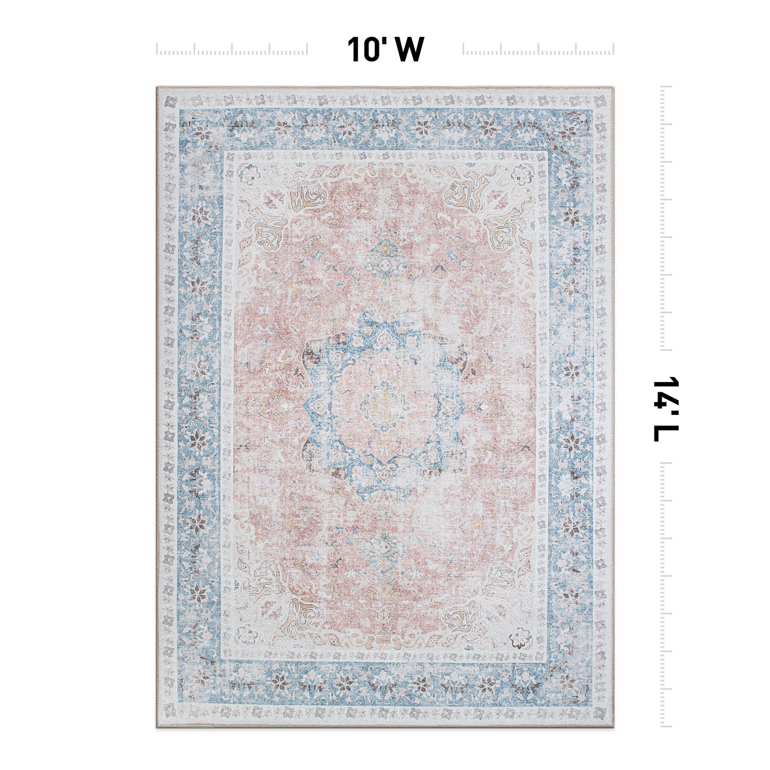 World Rug Gallery 5062RUST10X14 rugs - View #4