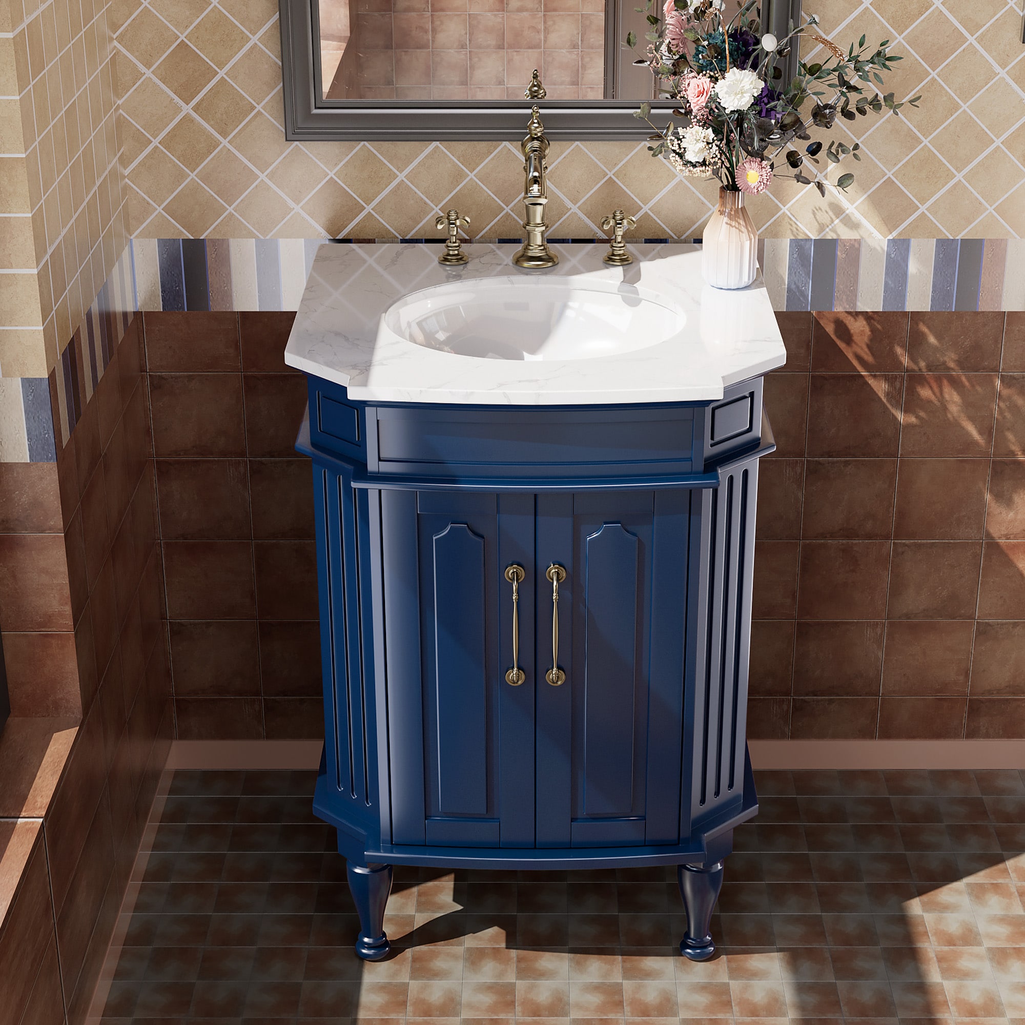 JEAREY GQSF-S-BK Bath-Vanity-Combo - View #4