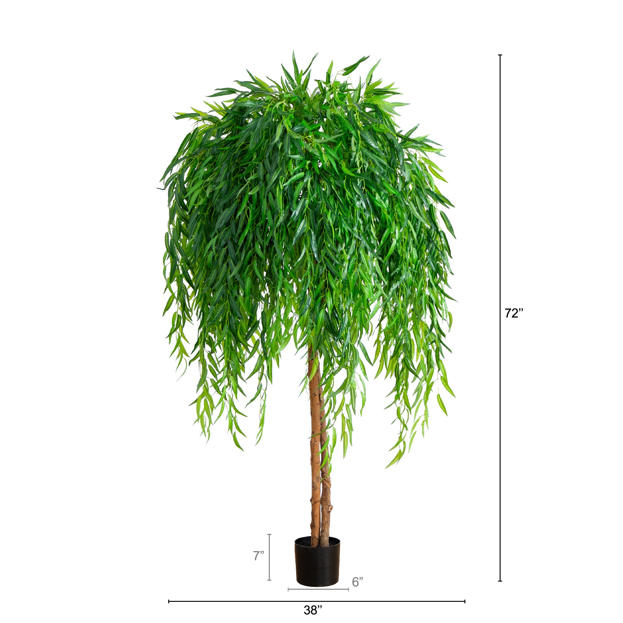 Nearly Natural T4817 Artificial-Plants-Trees - View #2