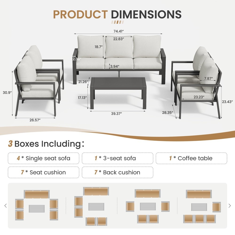UDPATIO 761610772298 Patio-Conversation-Sets - View #5