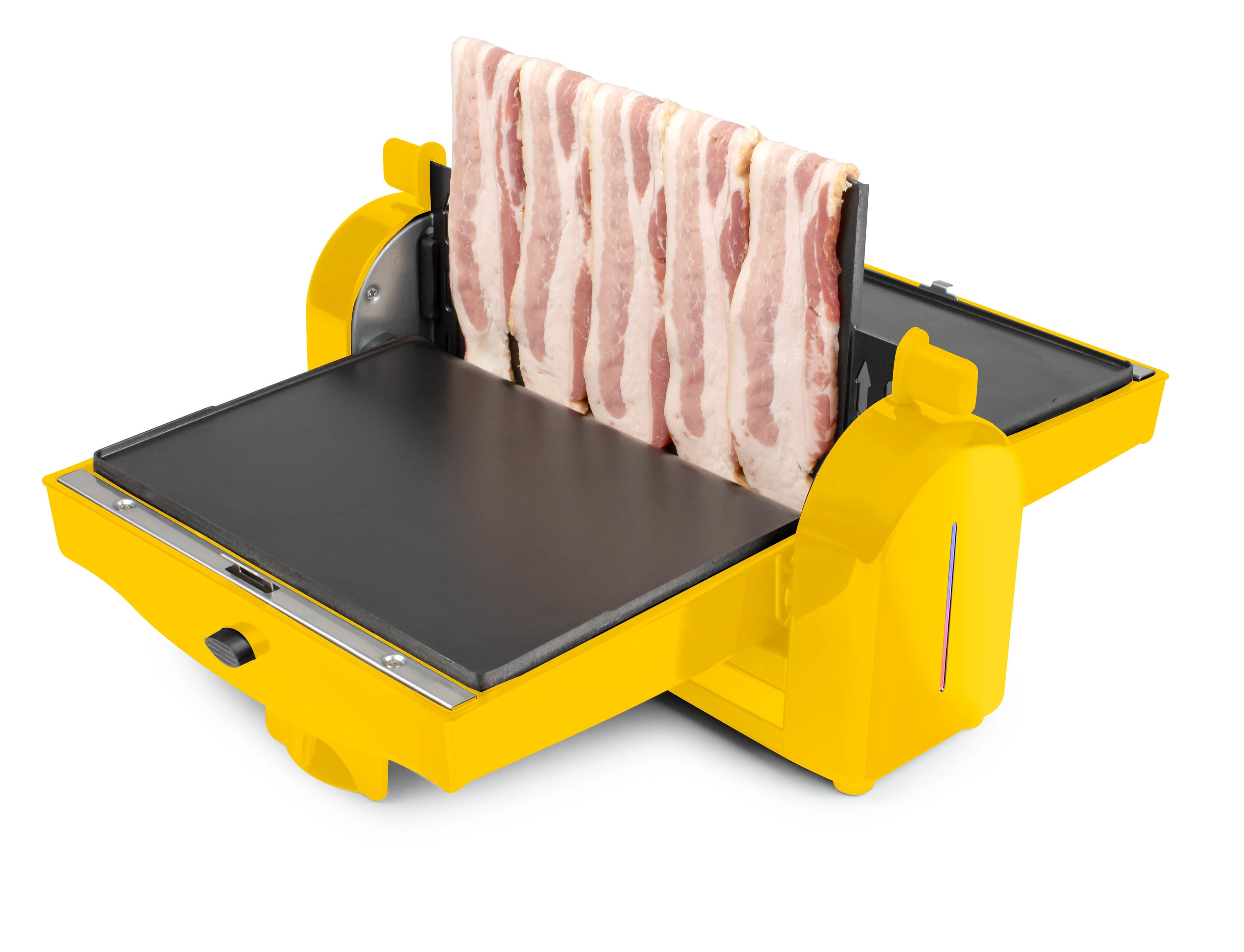 kraft 5-in L x 5-in W 900-Watt Yellow Foldable Electric Griddle in the ...