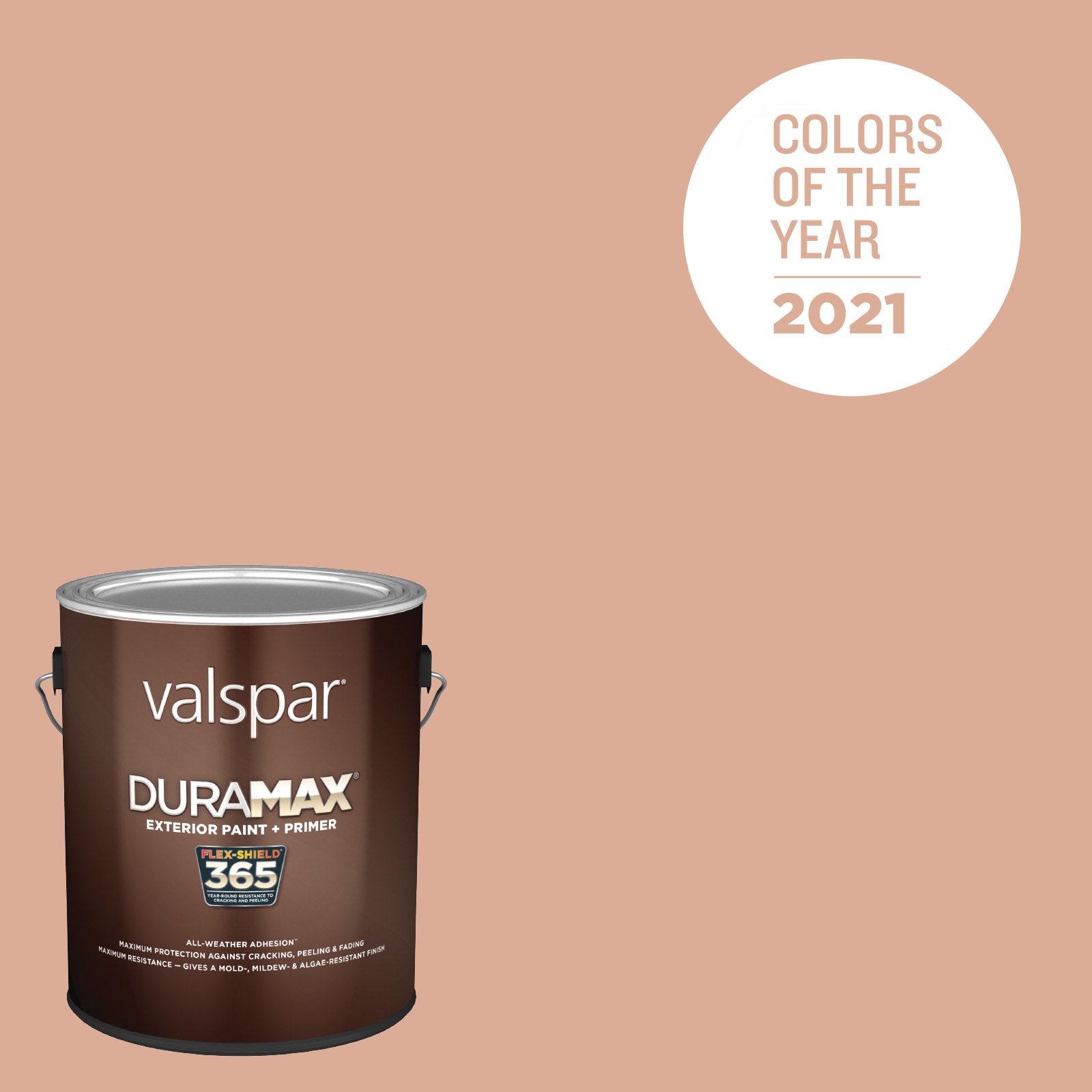 Valspar 2003-8A-75381 Duramax Satin Arizona Dust 2003-8A Latex Exterior Paint + Primer ( 1-gallon )
