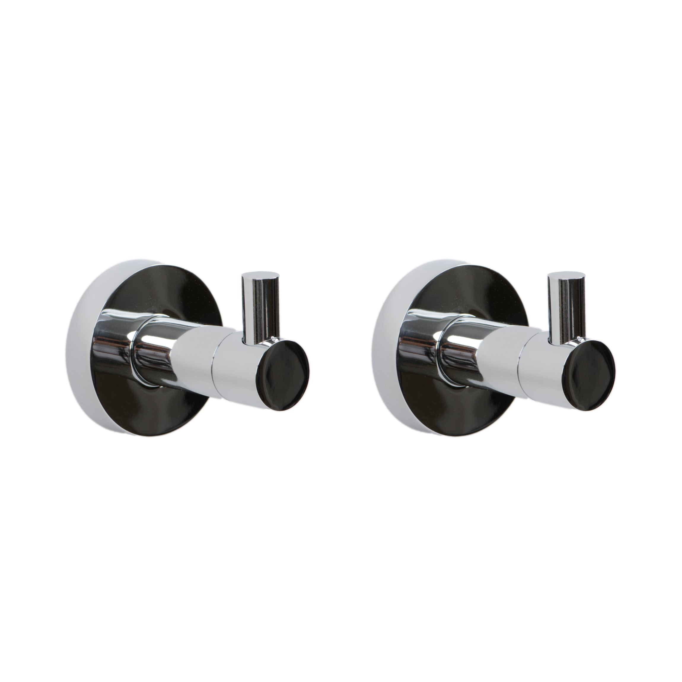 Italia VE2704SET 2 -Piece Venezia Polished chrome Decorative Bathroom Hardware Set ,Robe Hook Included