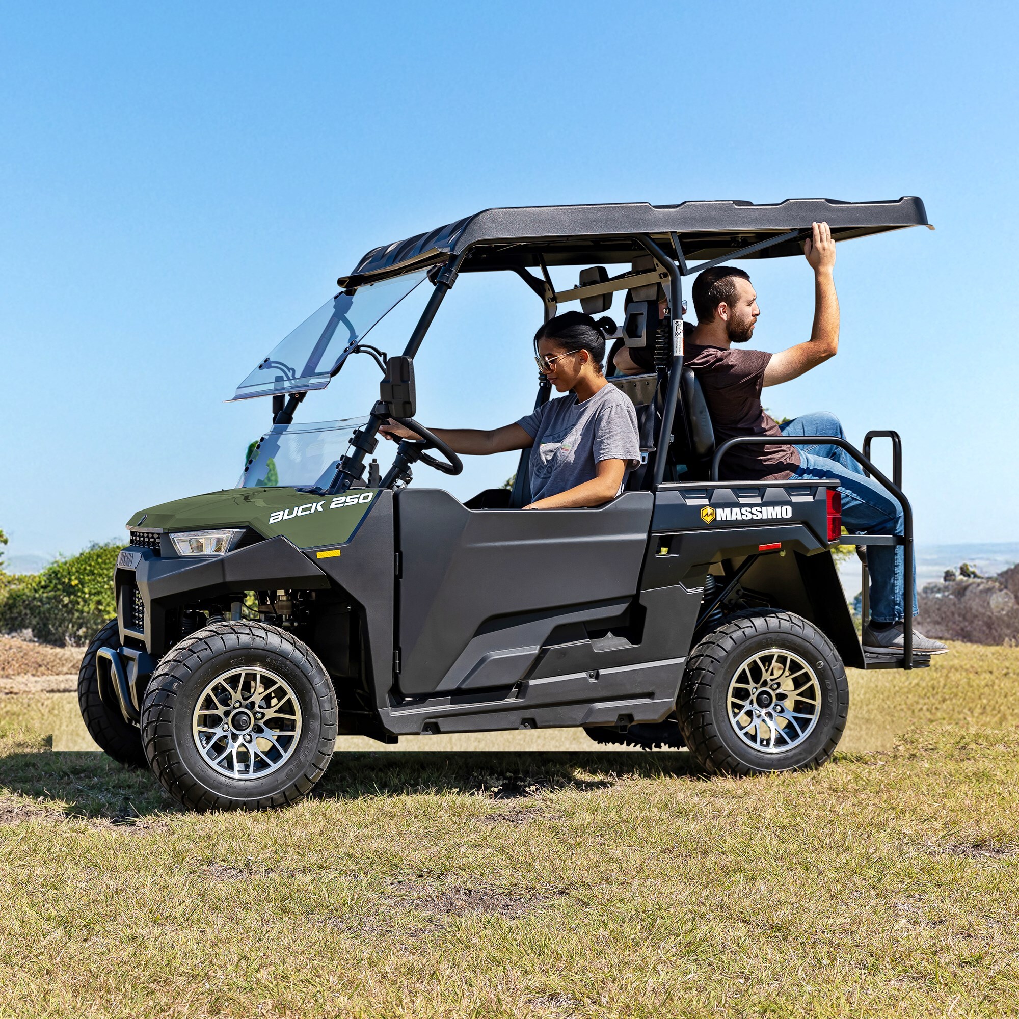 Massimo MM-BK250X-GN Motorized-Vehicles - View #8