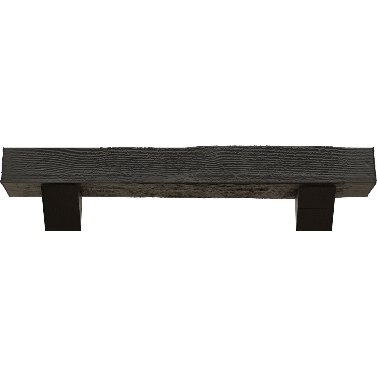 Ekena Millwork MANURS04X08X48BKBC Mantel-Shelves - View #2