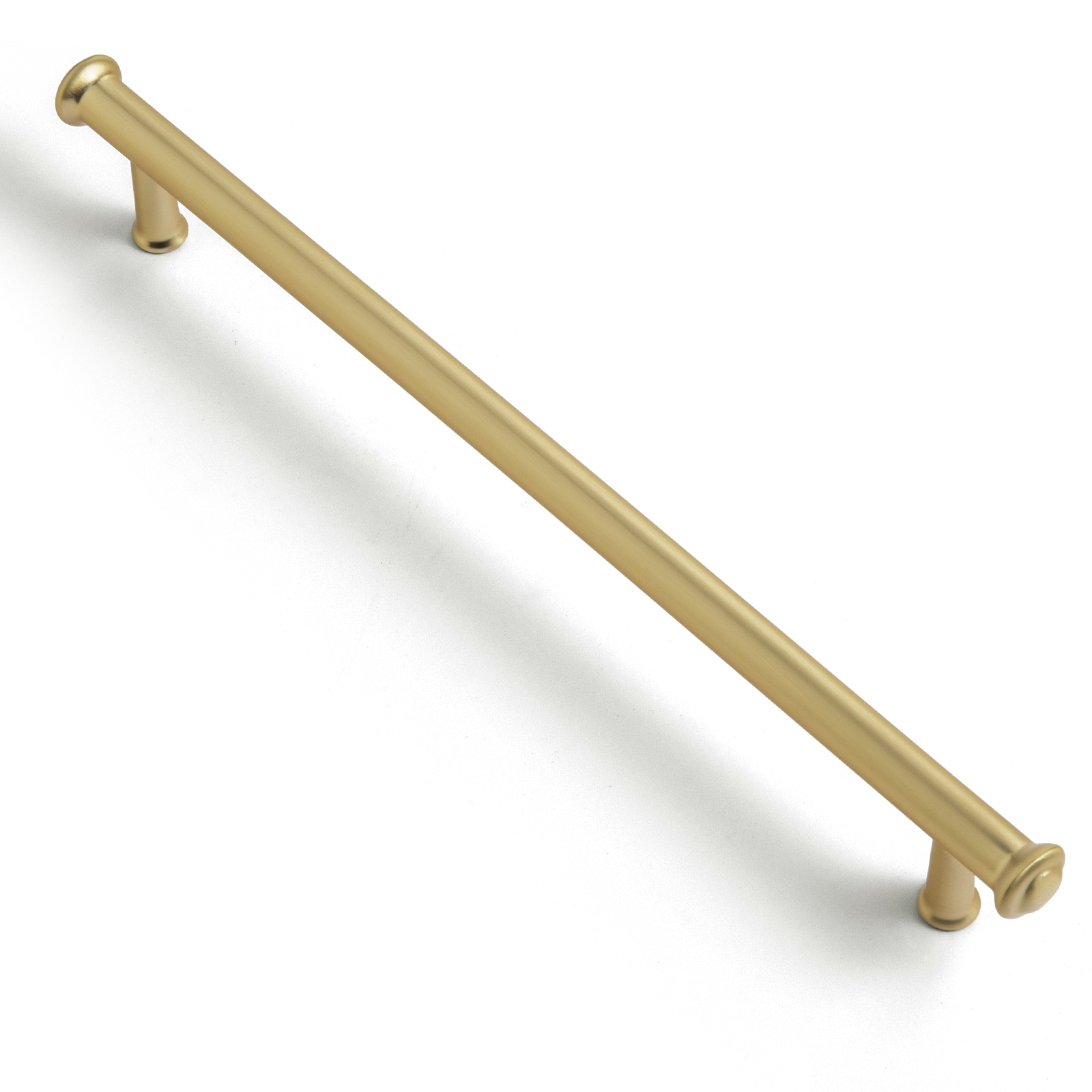 Miaokesen 6638TLS-192 7-9/16-in , 192mm Center to Center Light Brushed Brass Cylindrical Bar 6 -Pack