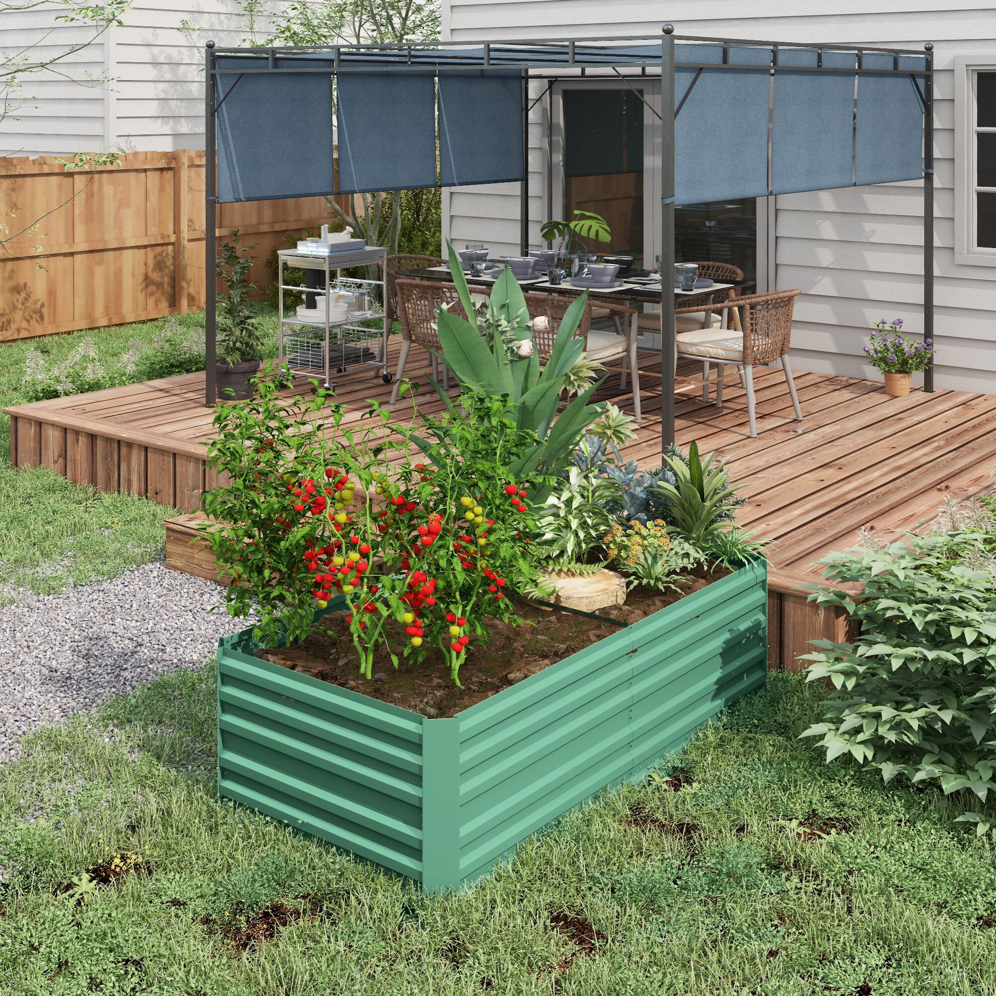 Damerin W262RA Raised-Garden-Beds - View #3
