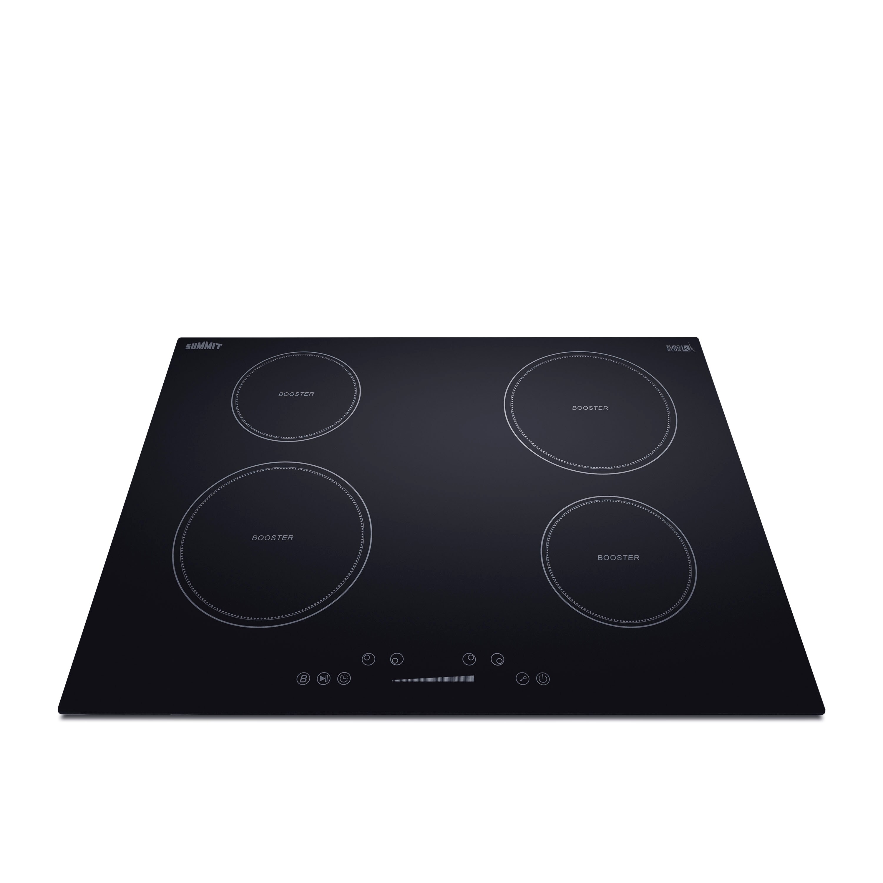 Double induction & radiant cooktop, SCP 4001BK