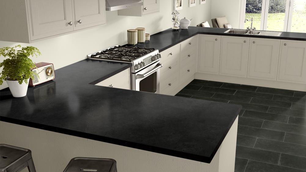 Black Laminate Kitchen Countertops Kitchen Info   09031549 