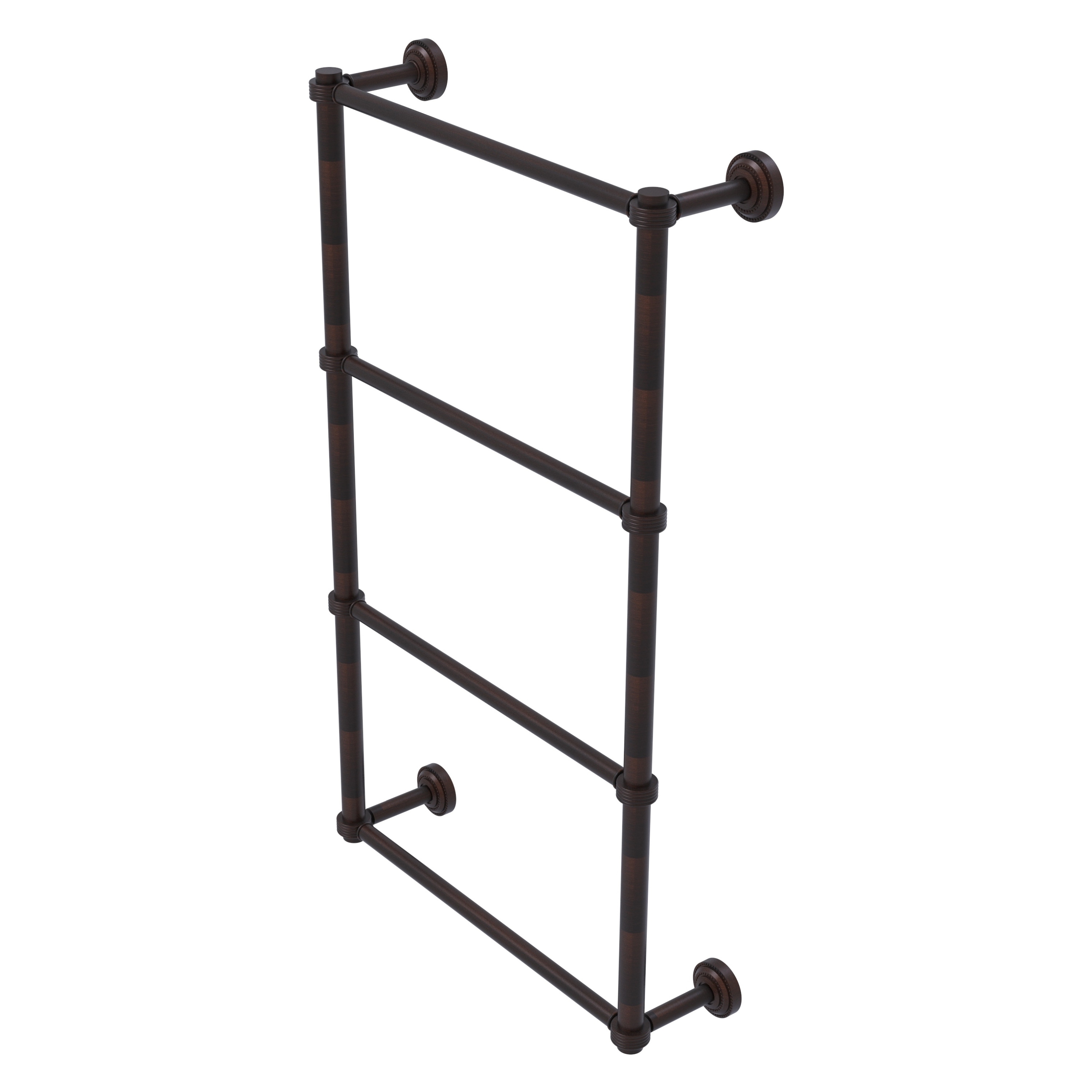 Allied Brass DT-28G-30-VB Dottingham 30-in double Venetian Bronze Wall mount 4-tier Towel Bar
