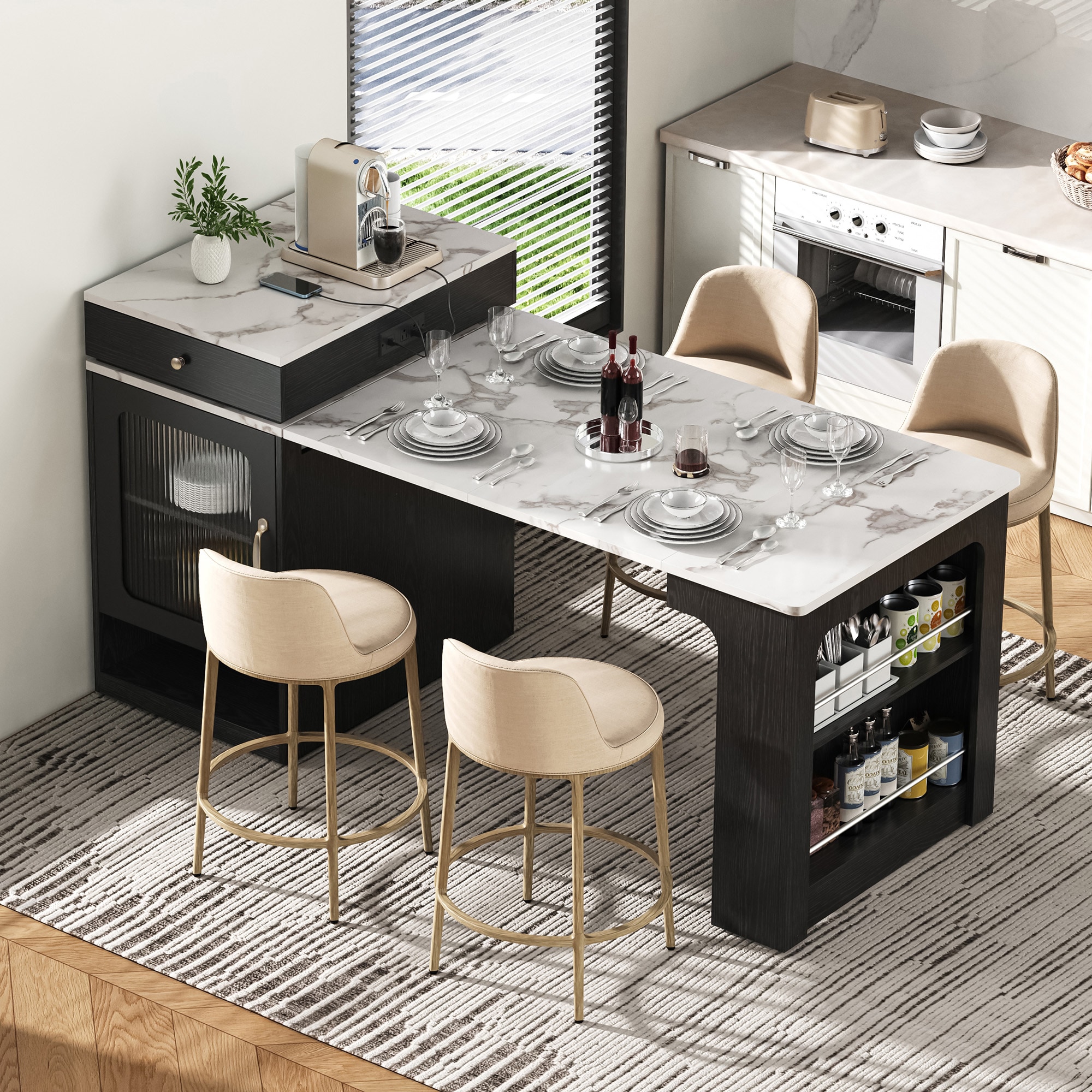SINOFURN SYB260035WT Kitchen-Furniture - View #4