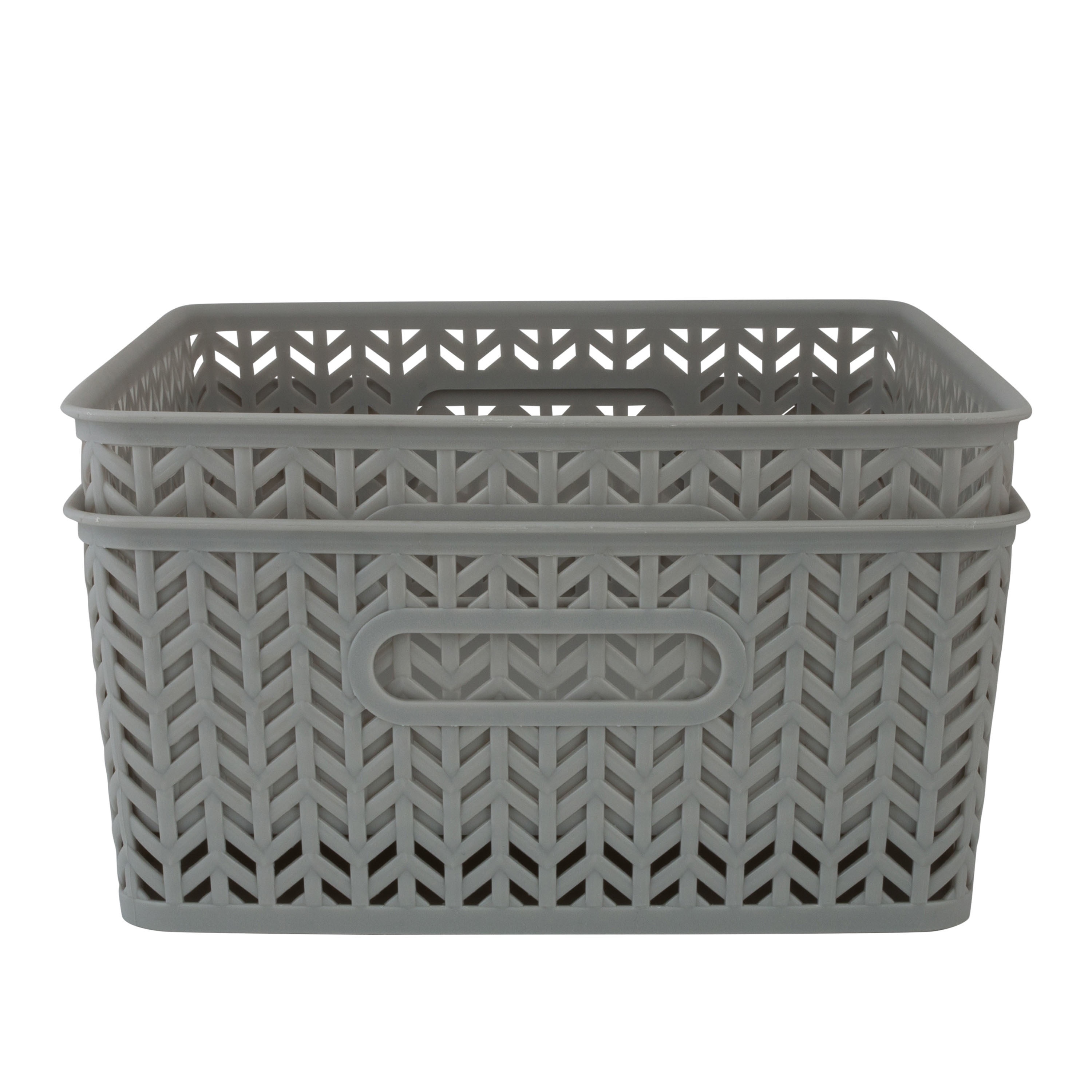Simplify 25174-HGREY-2PK Bins-Baskets - View #5