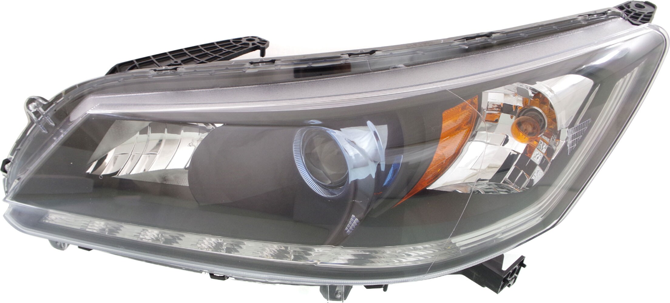 Garage-Pro GPREPH100366 Driver Side Headlight, With bulb(s), Halogen, Hybrid Models, Clear Lens, Chrome Interior