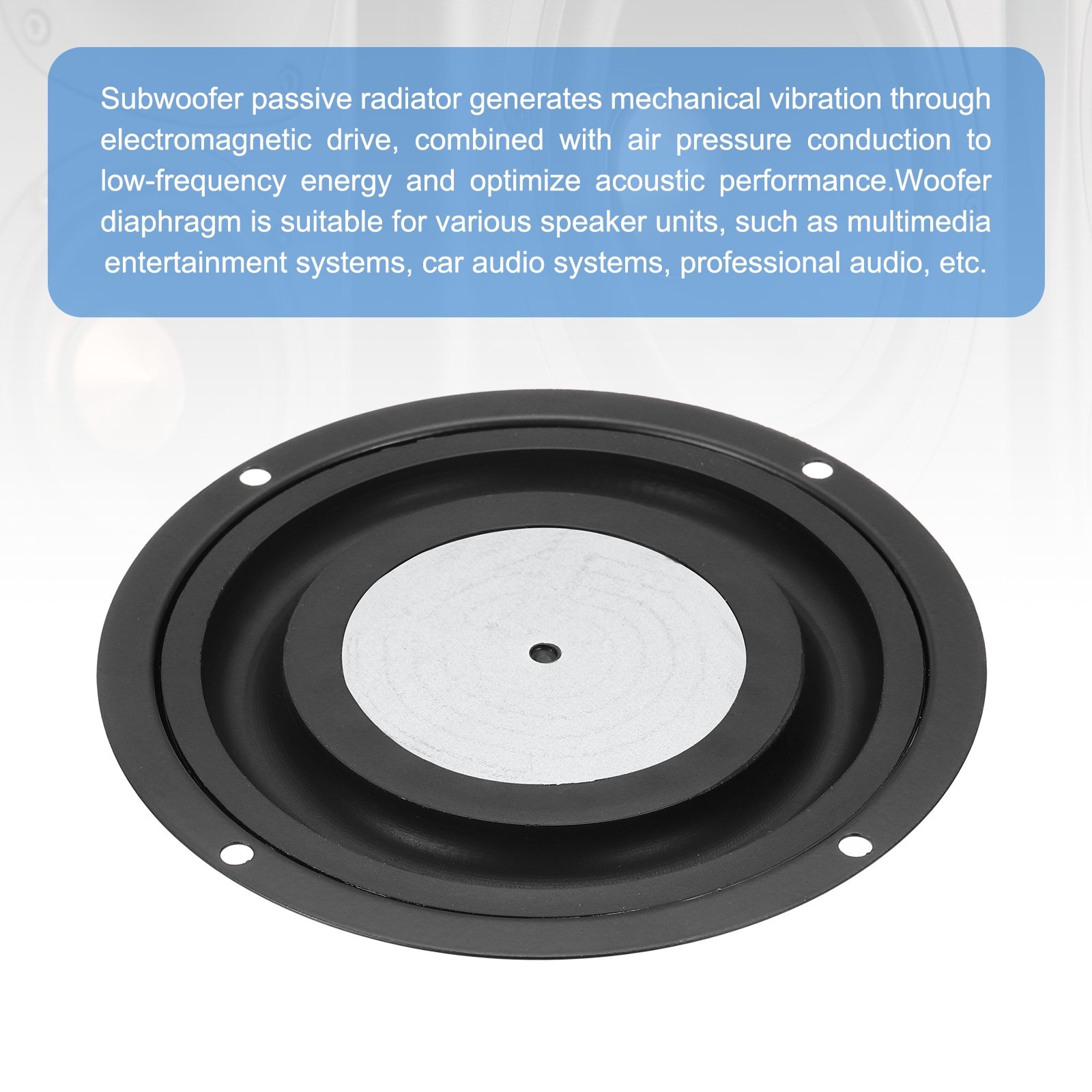 Unique Bargains S26042000UX1022 Portable-Speaker-Cases - View #4